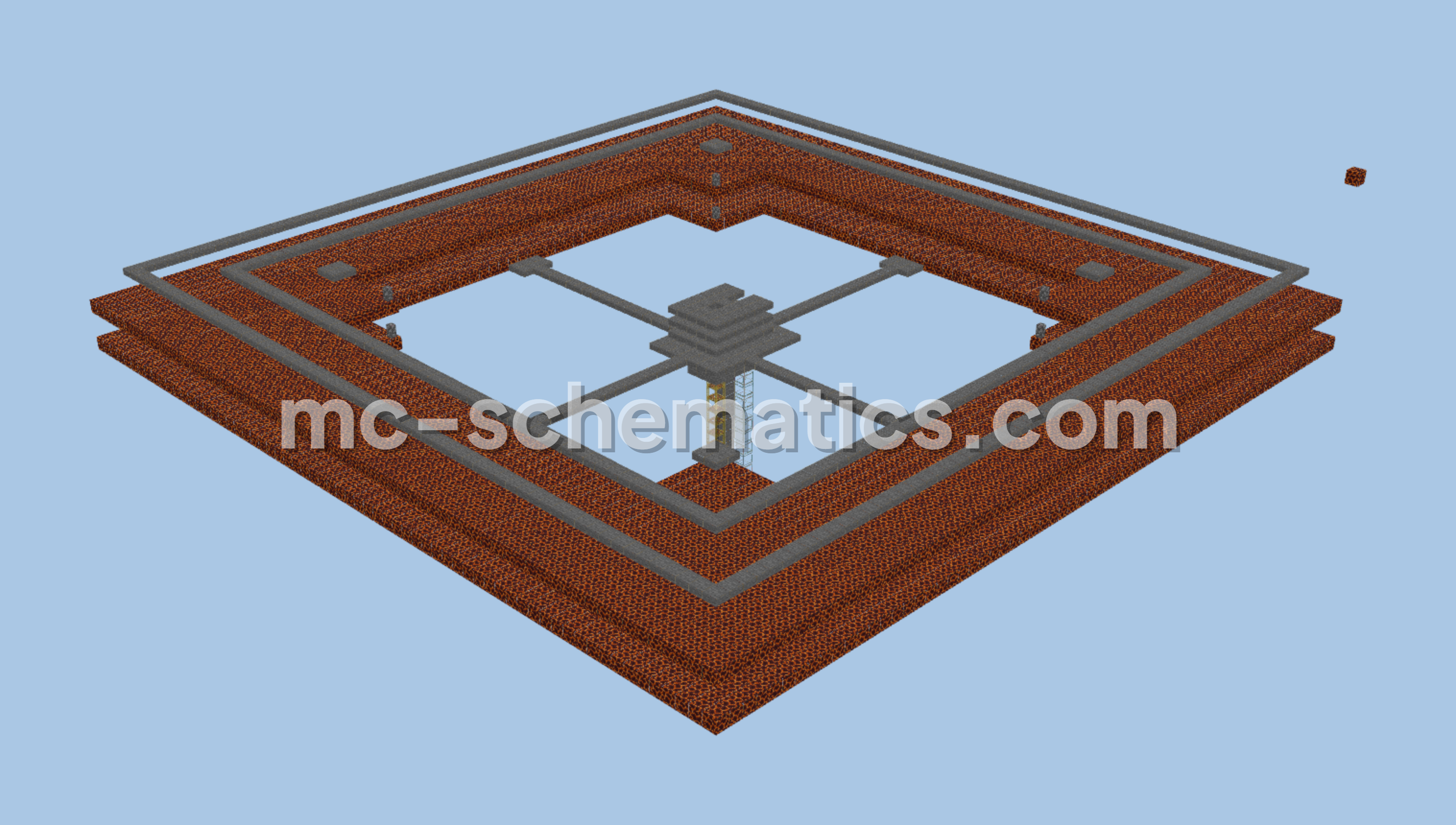 Gold Farm Redesign Minecraft schematic preview