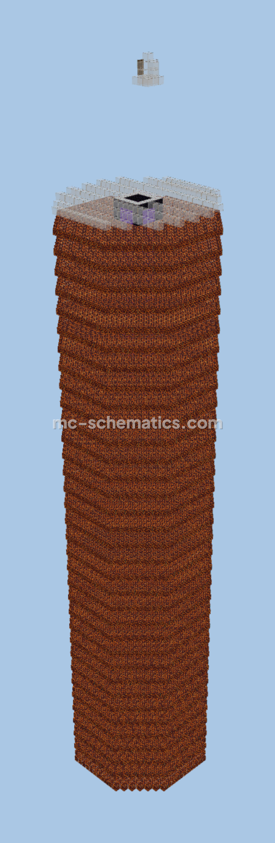 Gold Farm Structure Minecraft schematic preview
