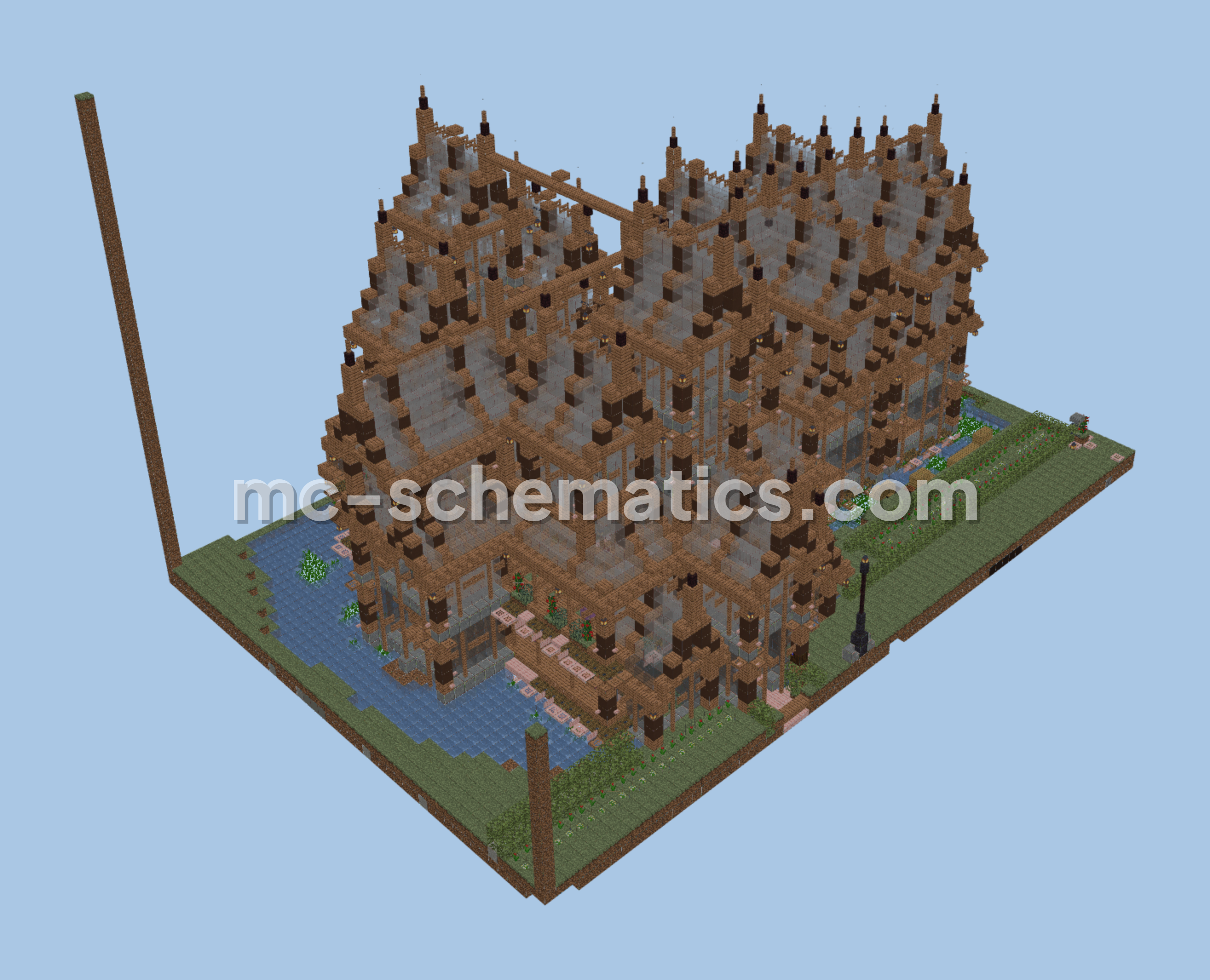 Grian's Season 7 Barge Shop Minecraft schematic preview