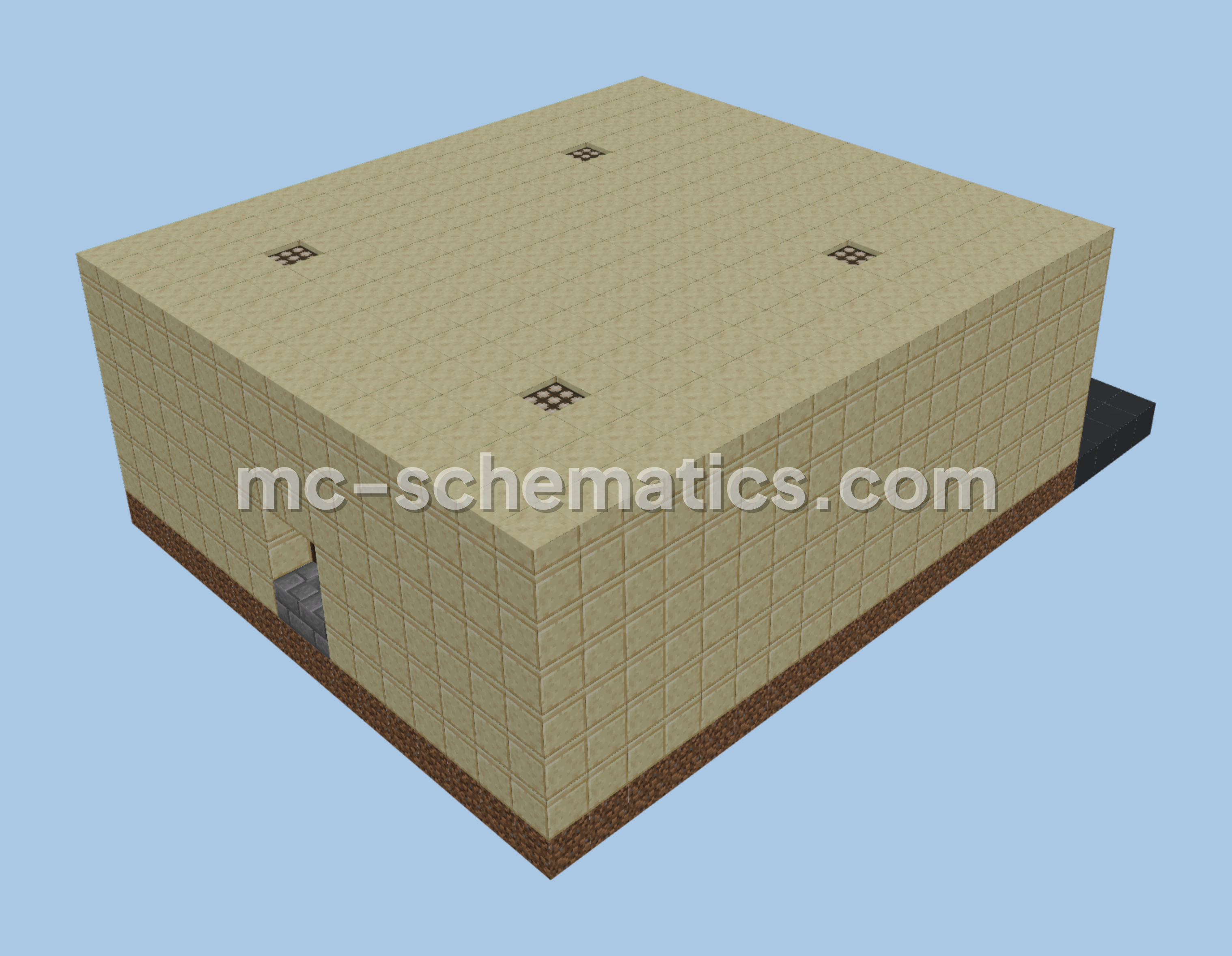 GTA Vice City Printworks Counterfeit Operation Minecraft schematic preview