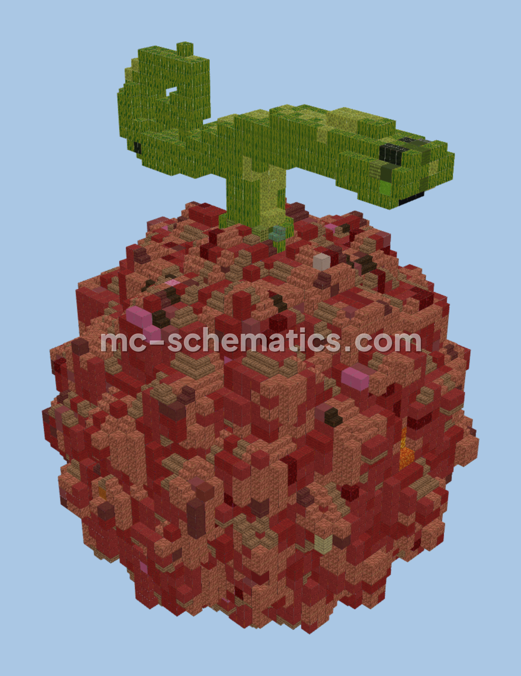 Hana Hana No Mi One Piece Build Minecraft schematic