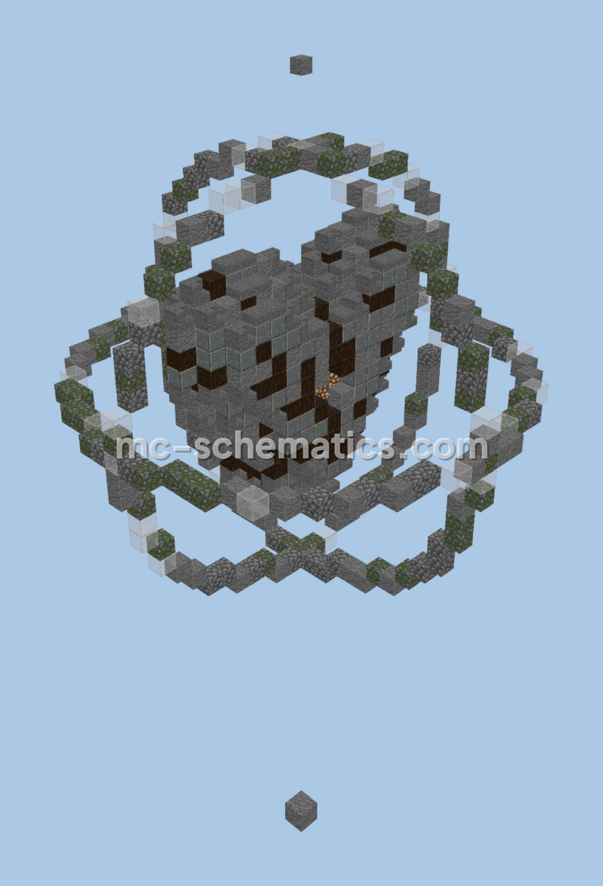 Heart of the Sea Temple Minecraft schematic preview