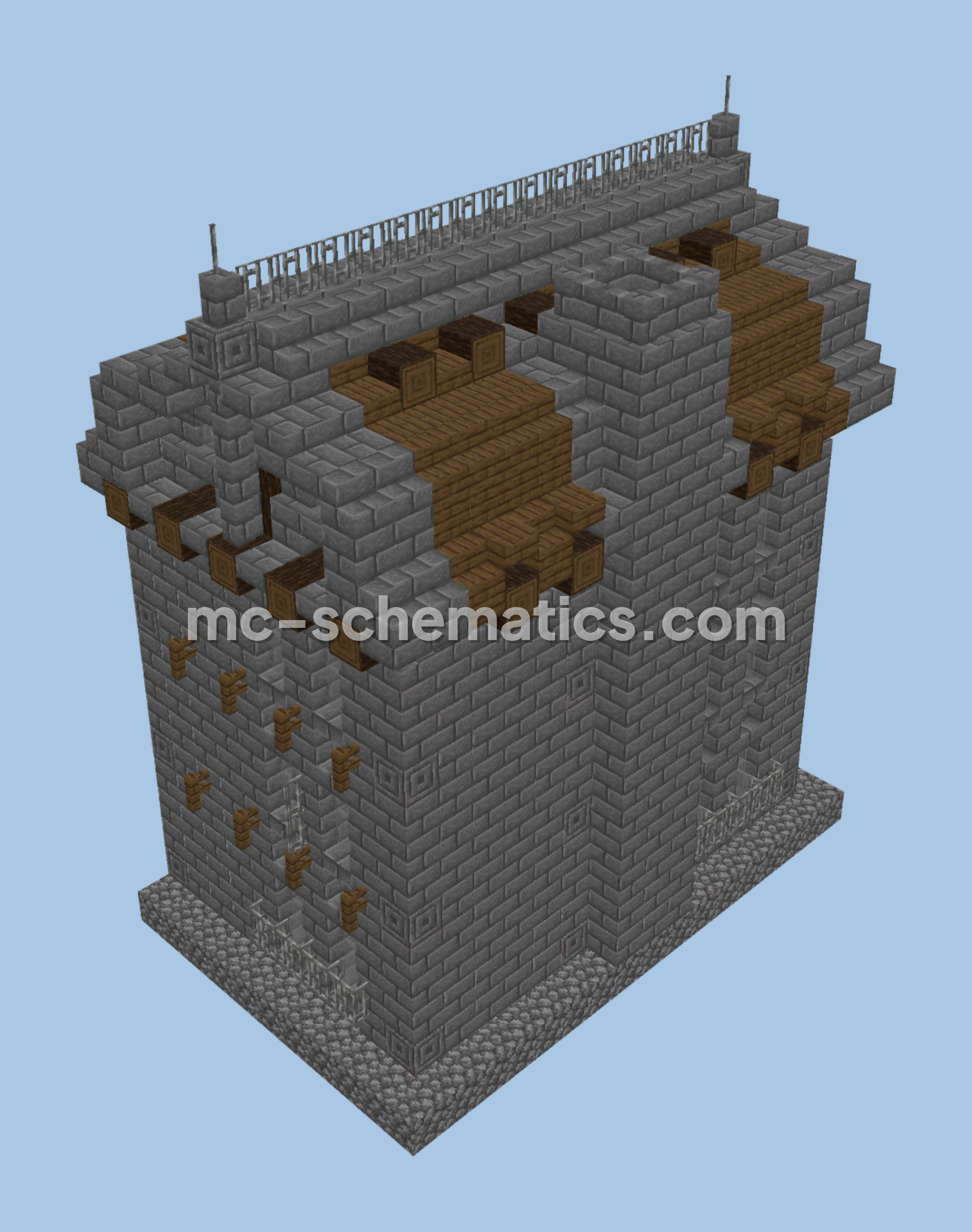 Hero's Home Minecraft Build Minecraft schematic preview