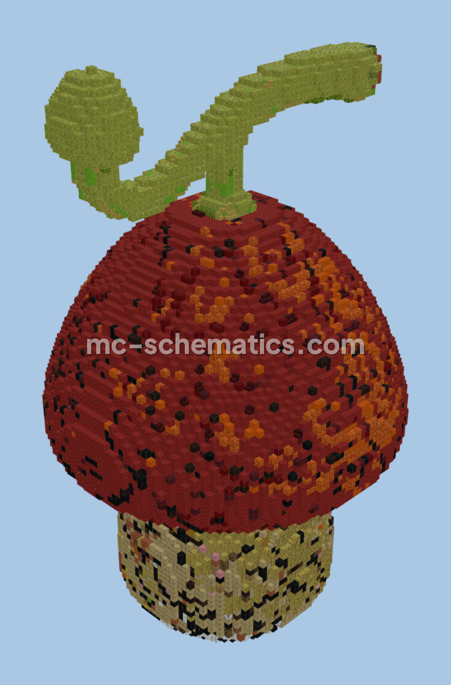 Hito Hito No Mi Structure Minecraft schematic preview