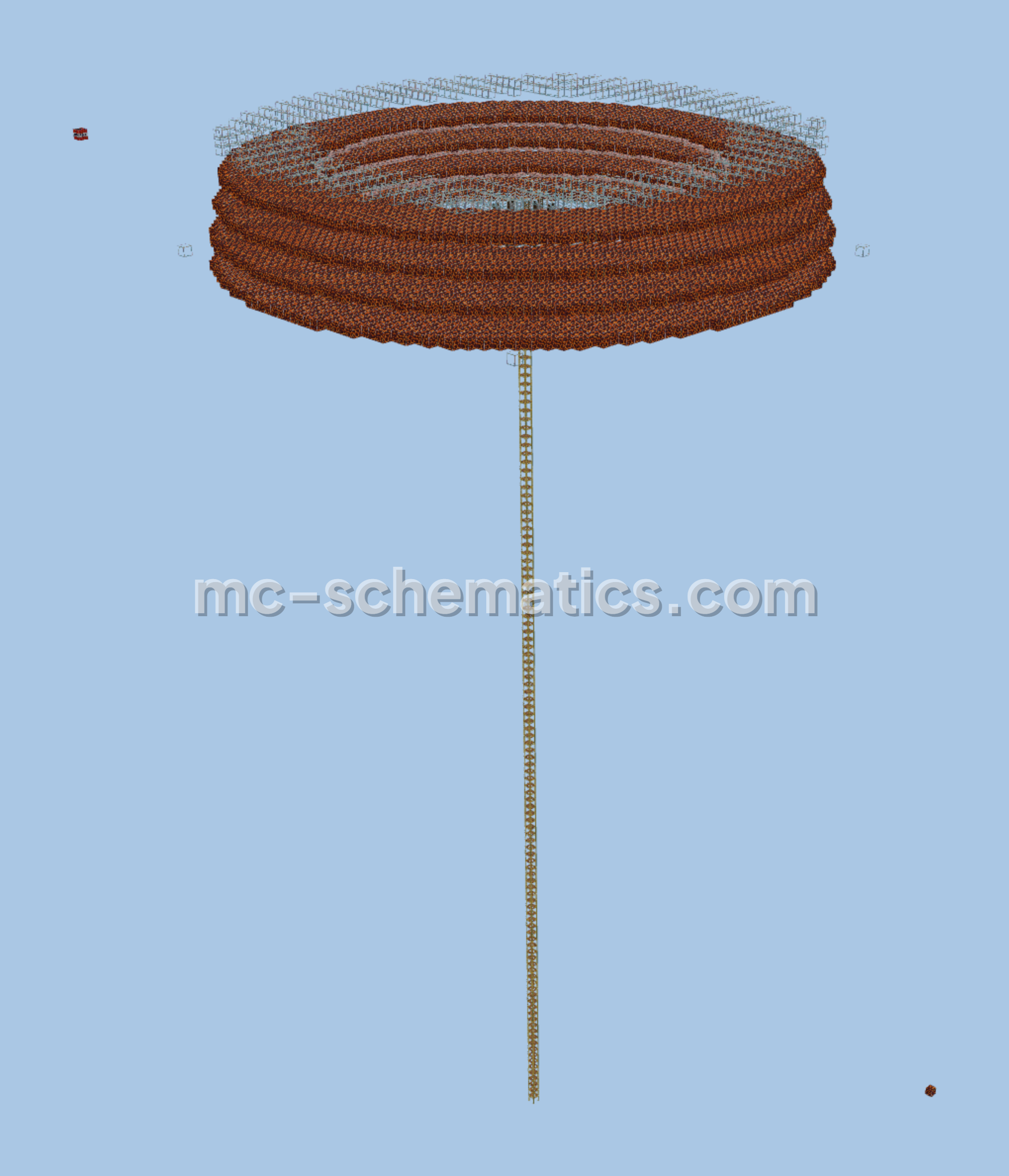 Hoglin Exp Farm Minecraft schematic preview