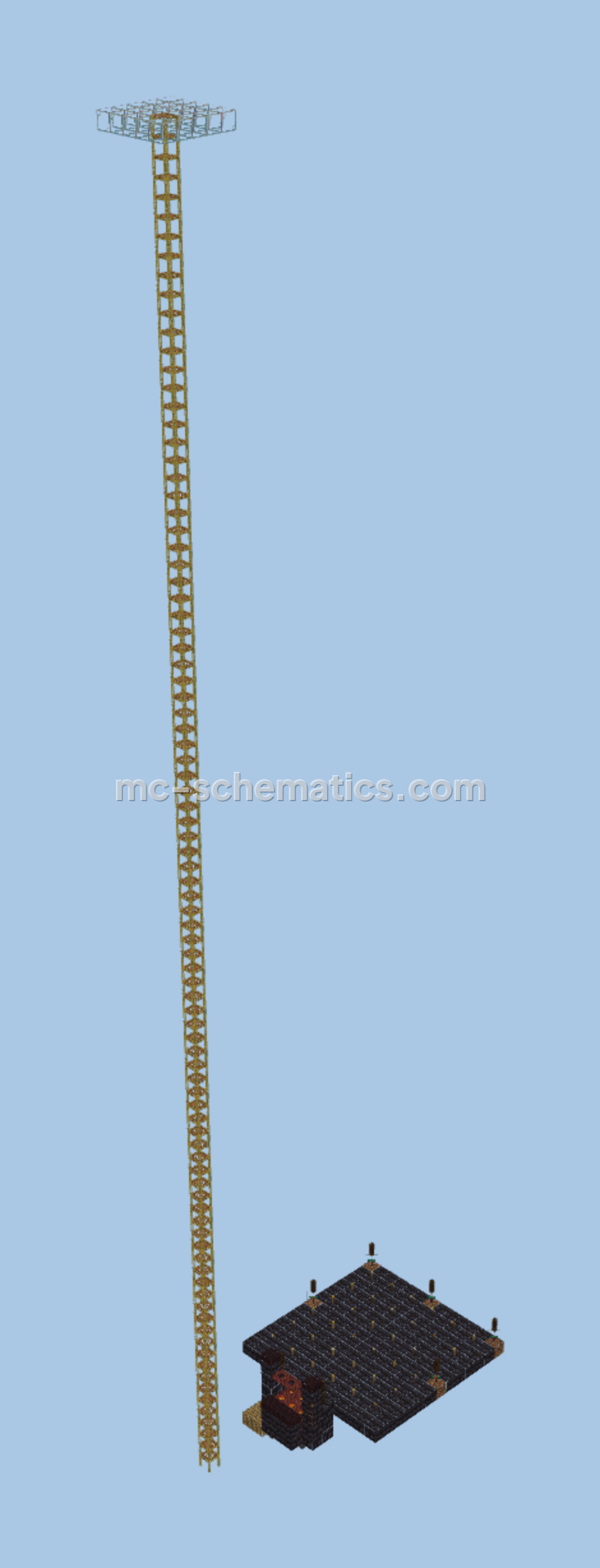 Hoglin Farm Machine Minecraft schematic preview