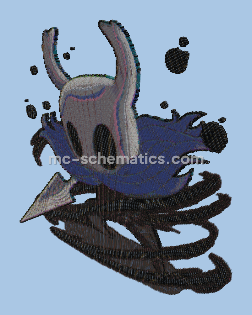 Hollow Knight Style Build Minecraft schematic