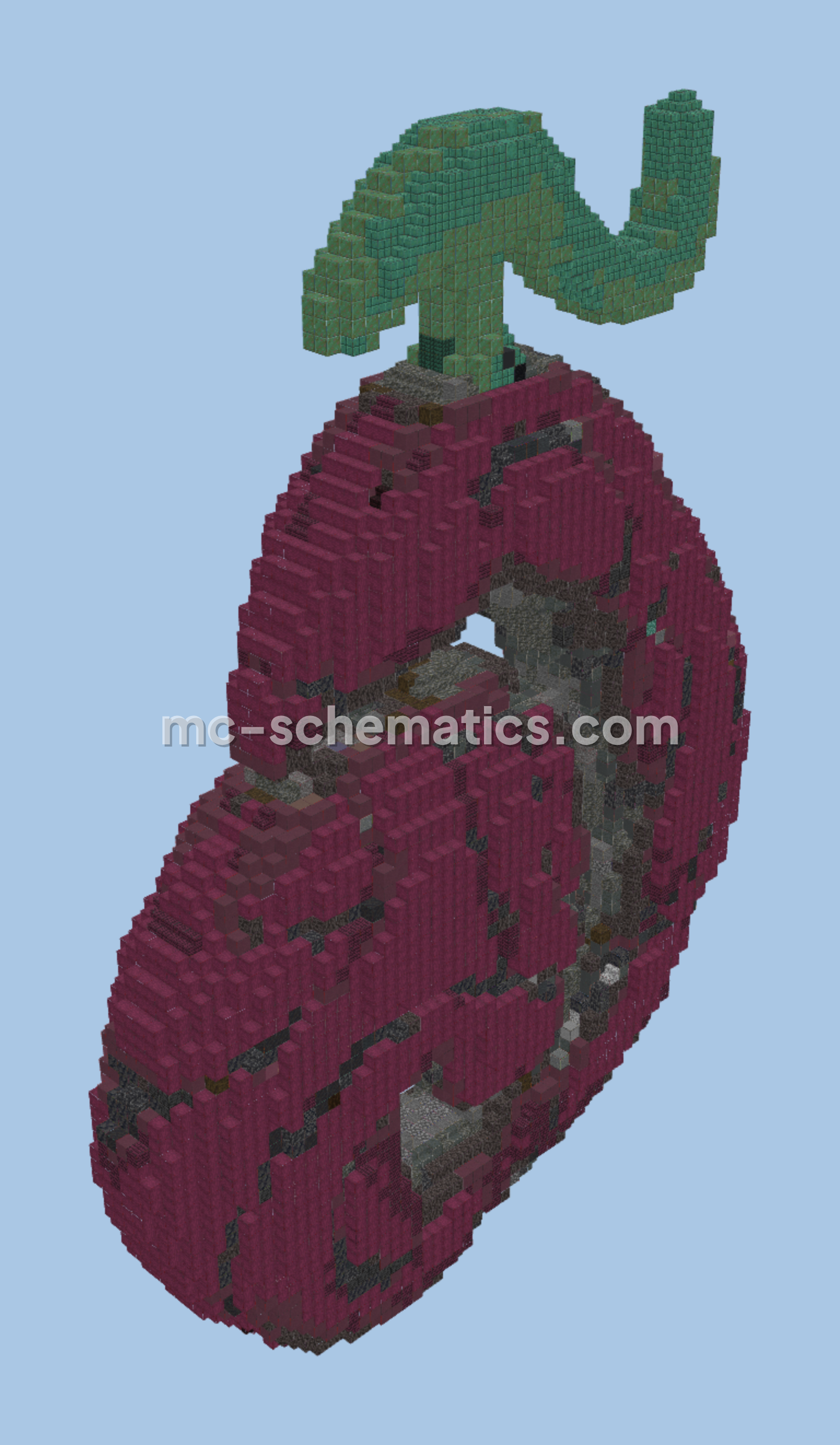 Horo Horo No Mi Model Minecraft schematic preview