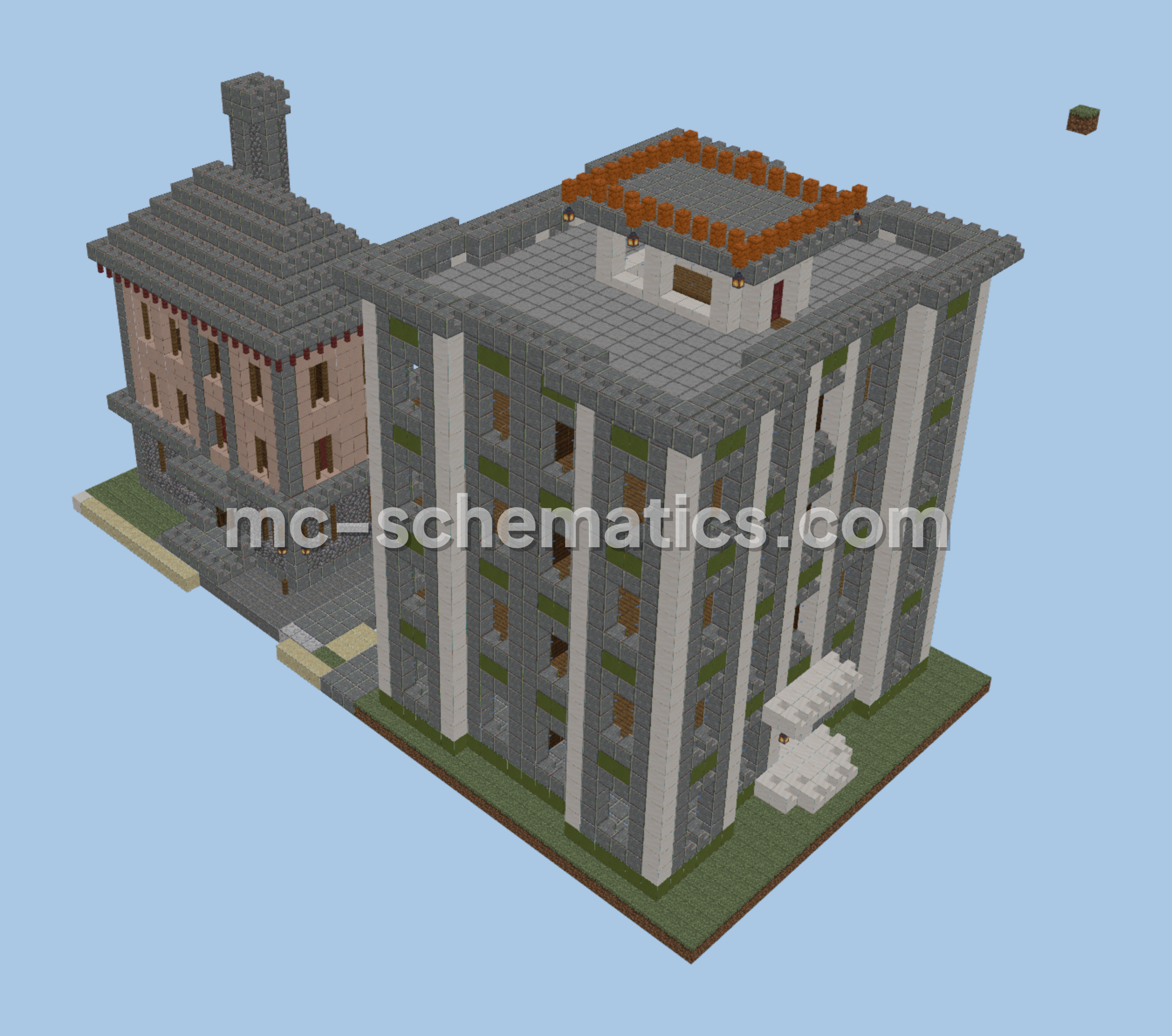 House 82 Minecraft schematic
