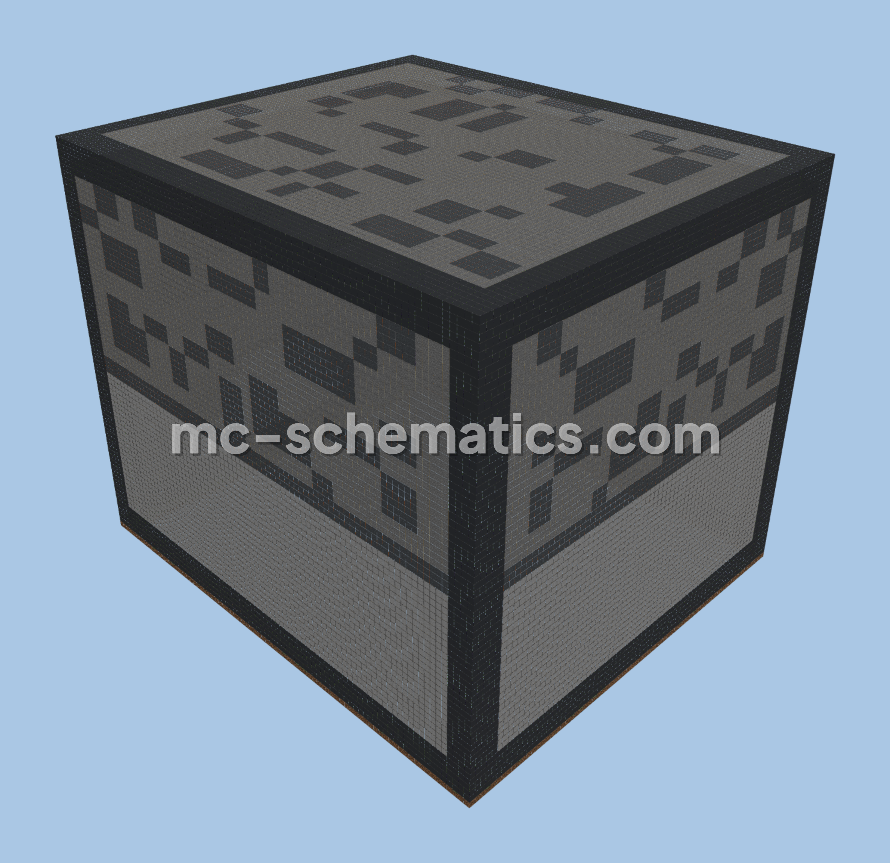 Industrial Smelter with Decoration Minecraft schematic preview