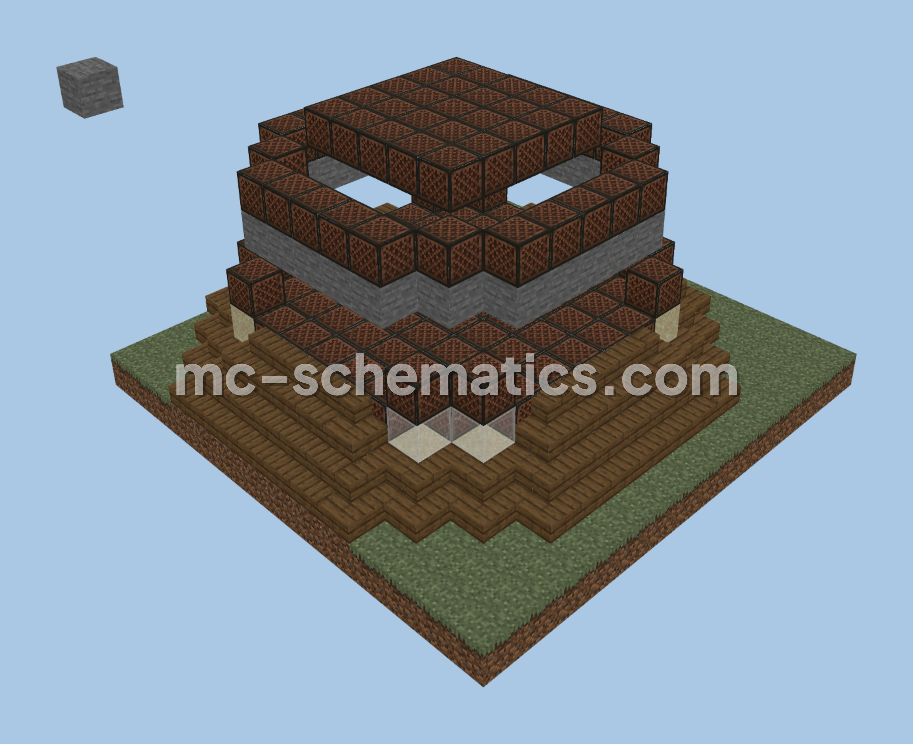 Inertia Notebot Module Minecraft schematic preview