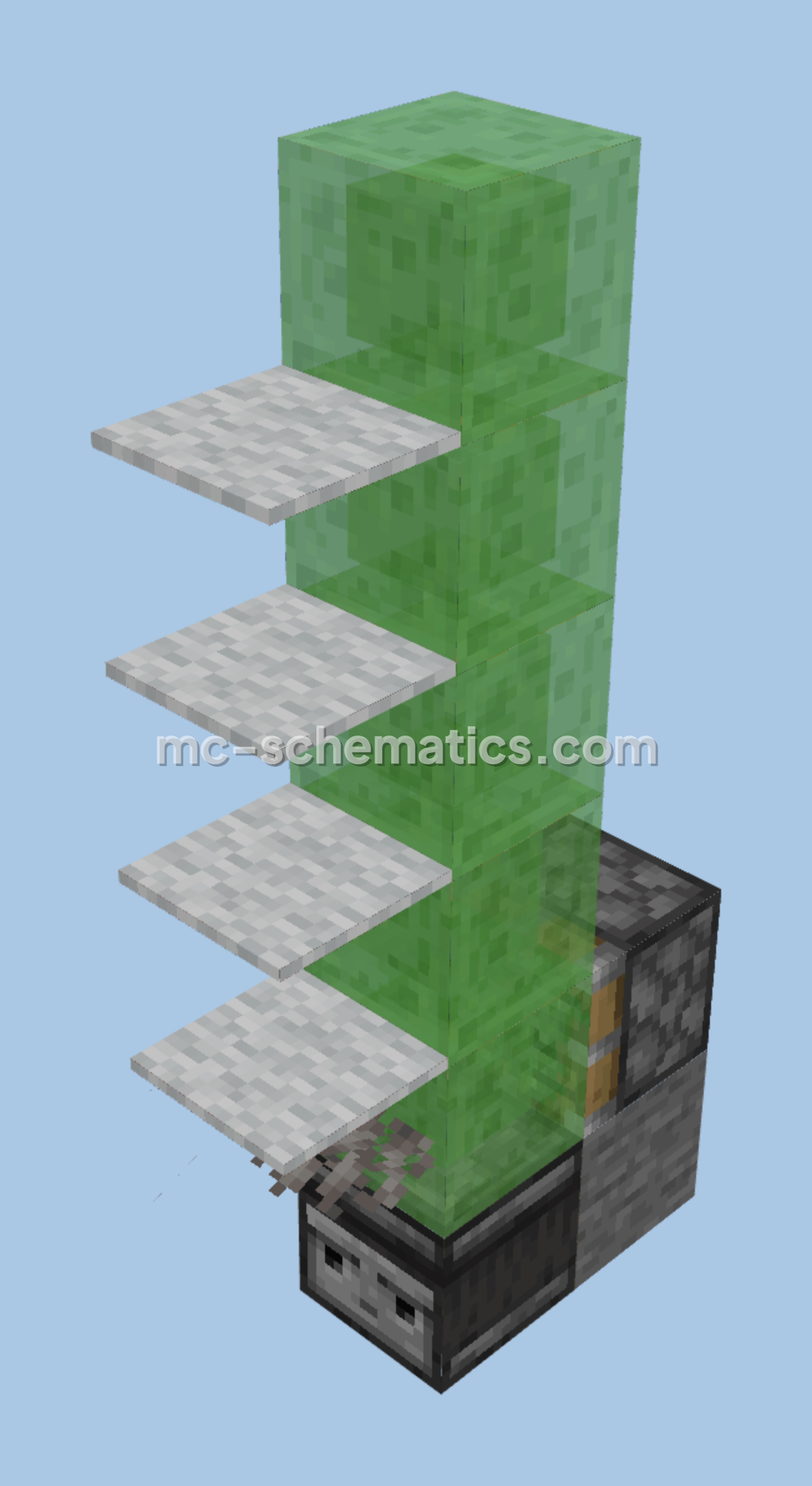 Infinite Carpet Production Farm Schematic Minecraft schematic