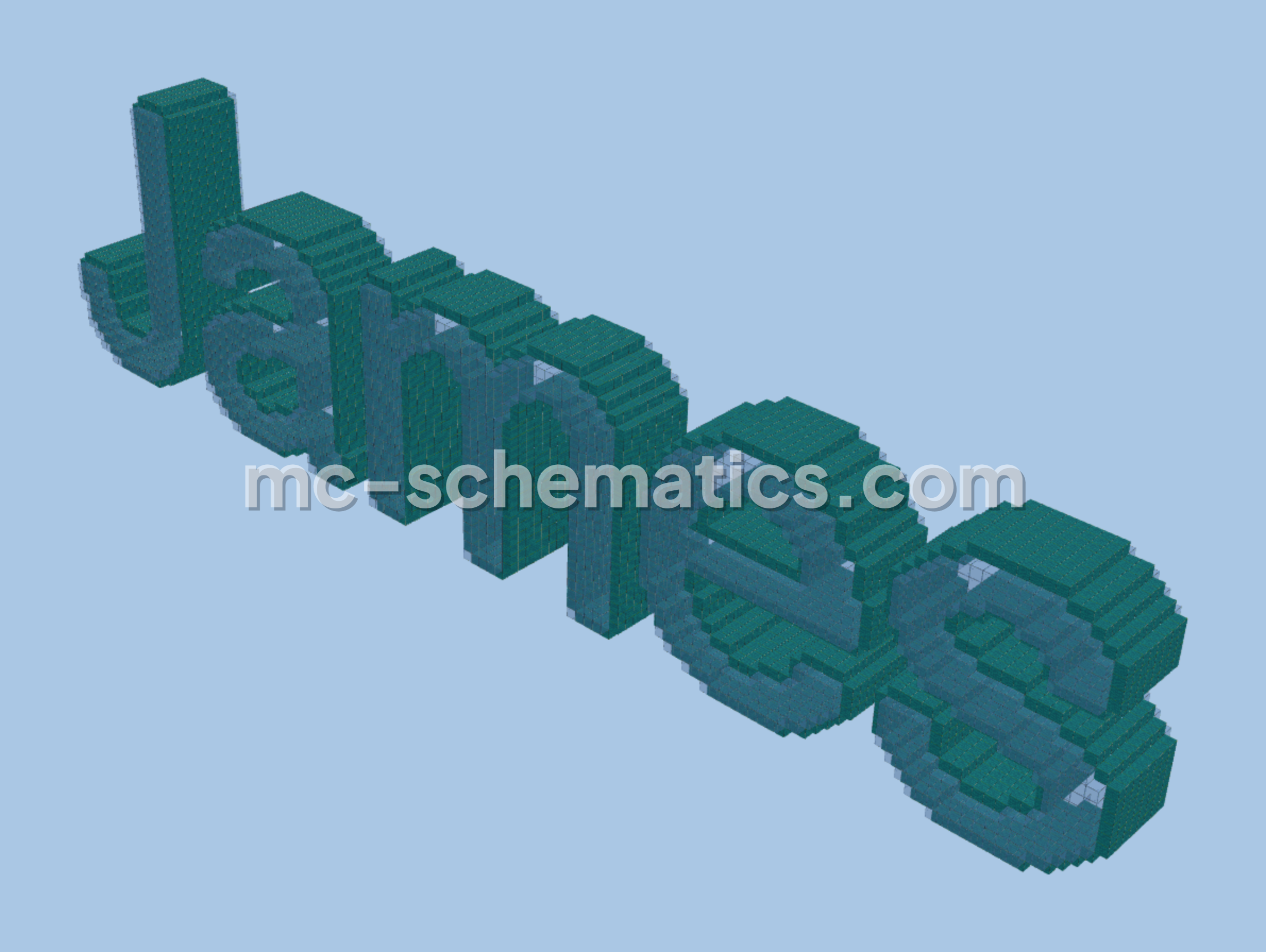 James Build Minecraft schematic preview