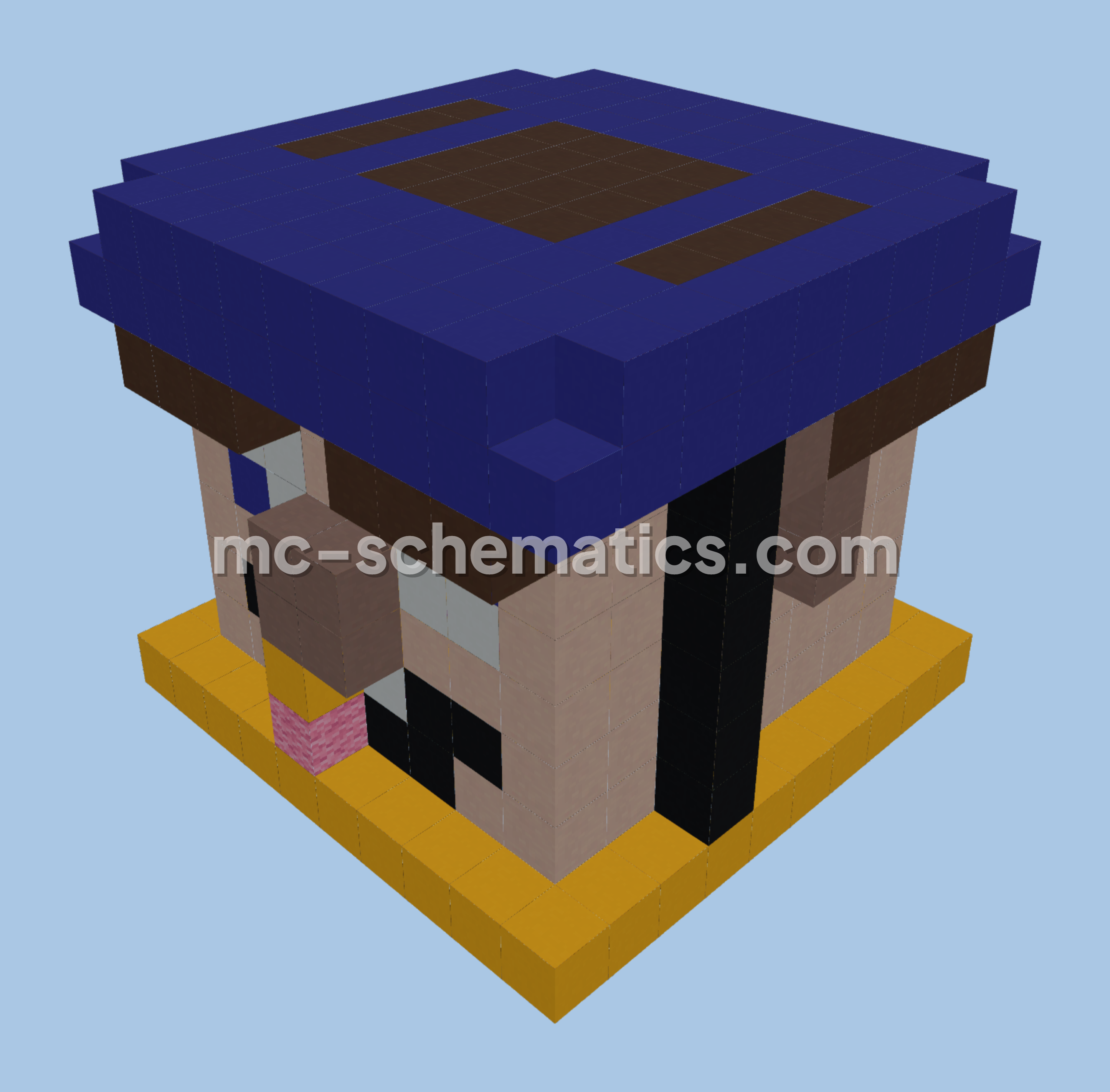 Jeffy's Head House Minecraft schematic