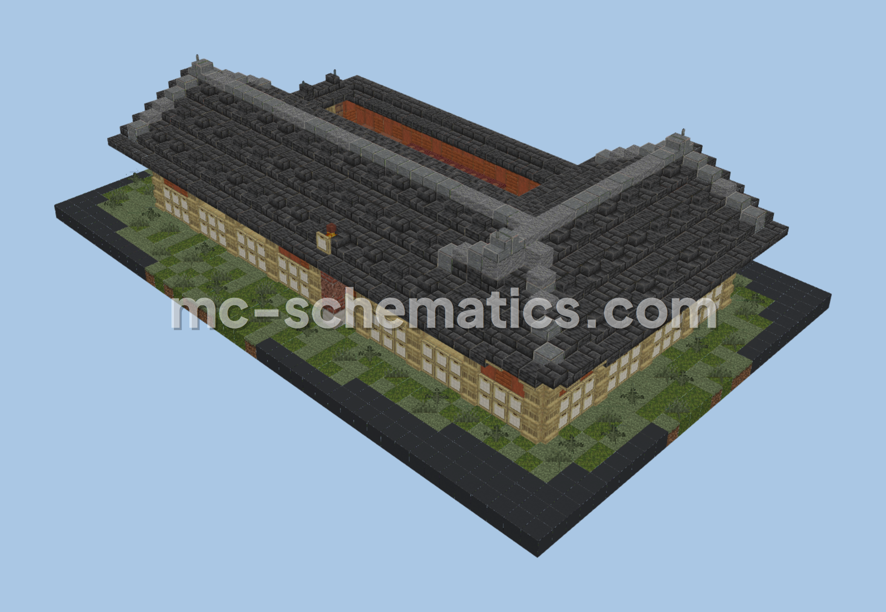 Joseon Storage Facility Schematic Minecraft schematic preview