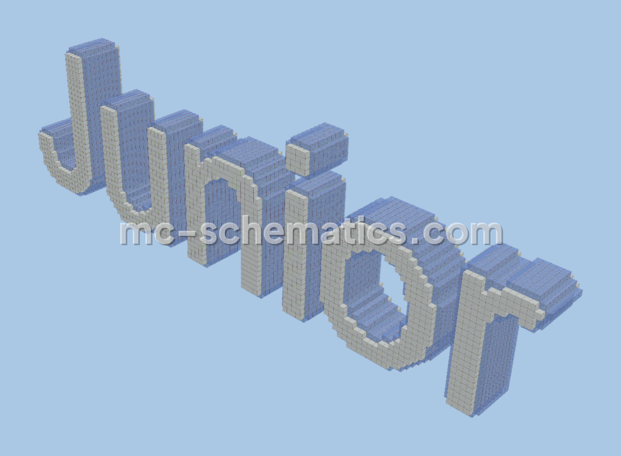 Junior Minecraft Build Minecraft schematic preview