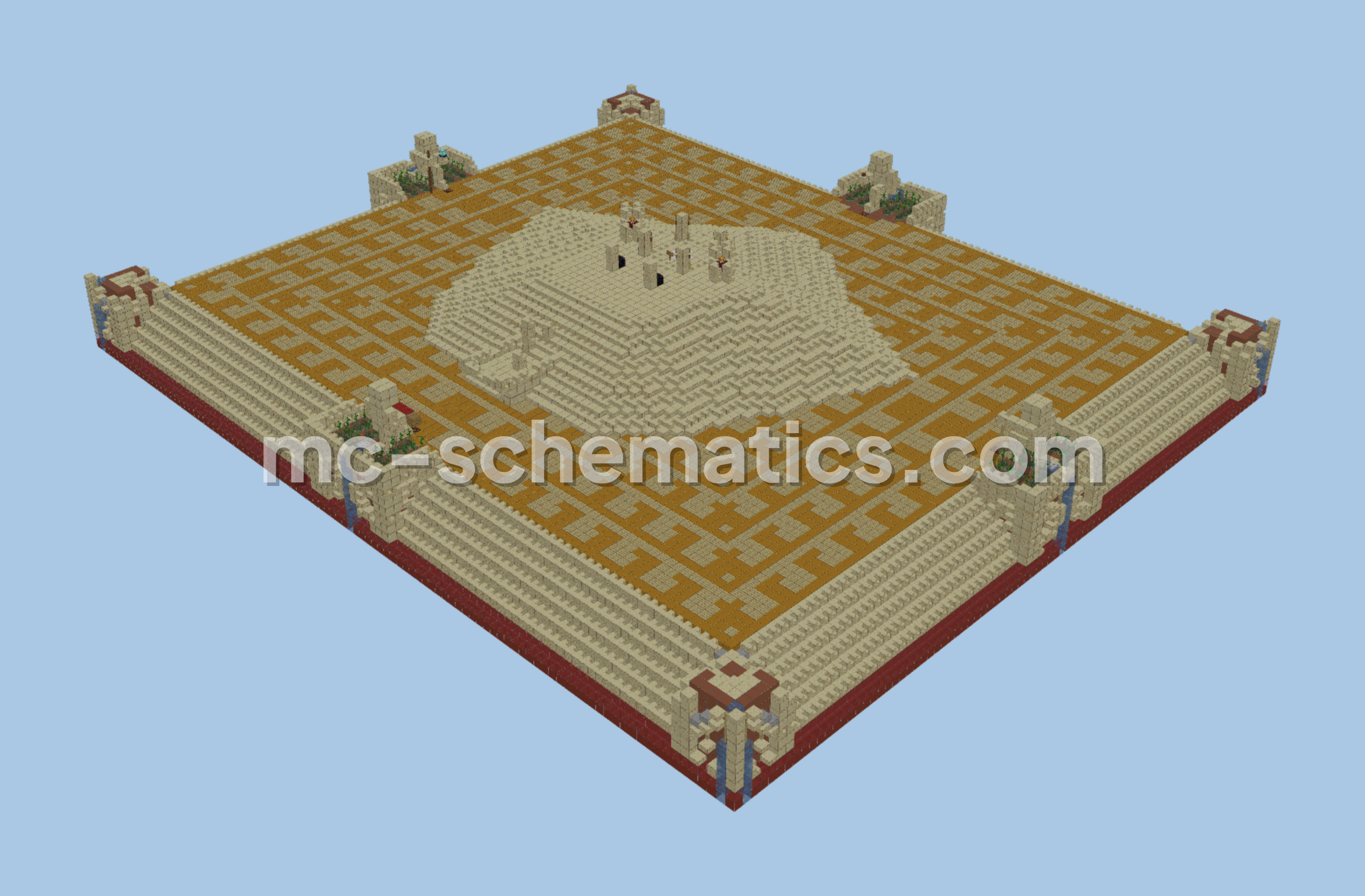 Desert Spawn for Minecraft Minecraft schematic preview