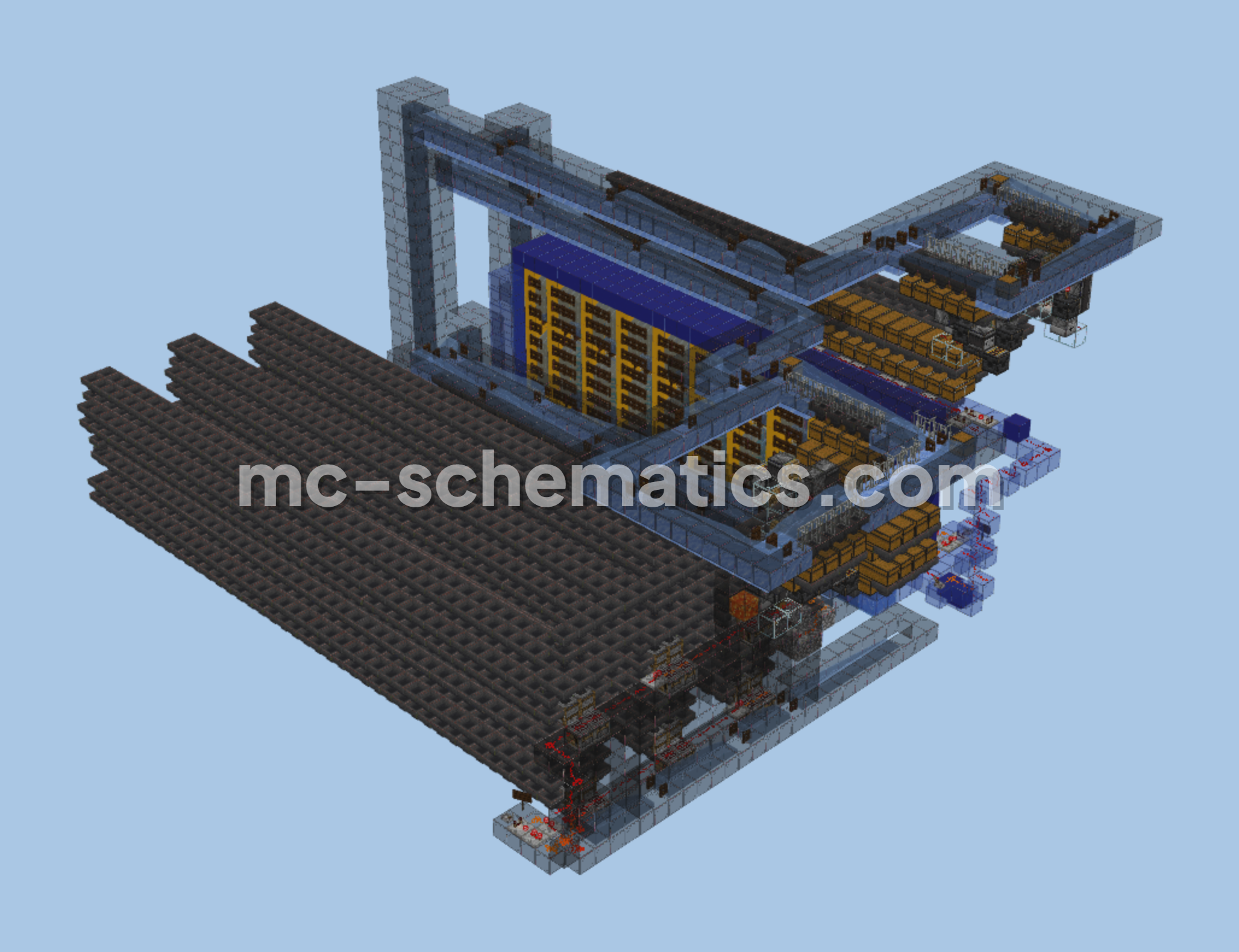 Kelp Farm Version Two Minecraft schematic preview