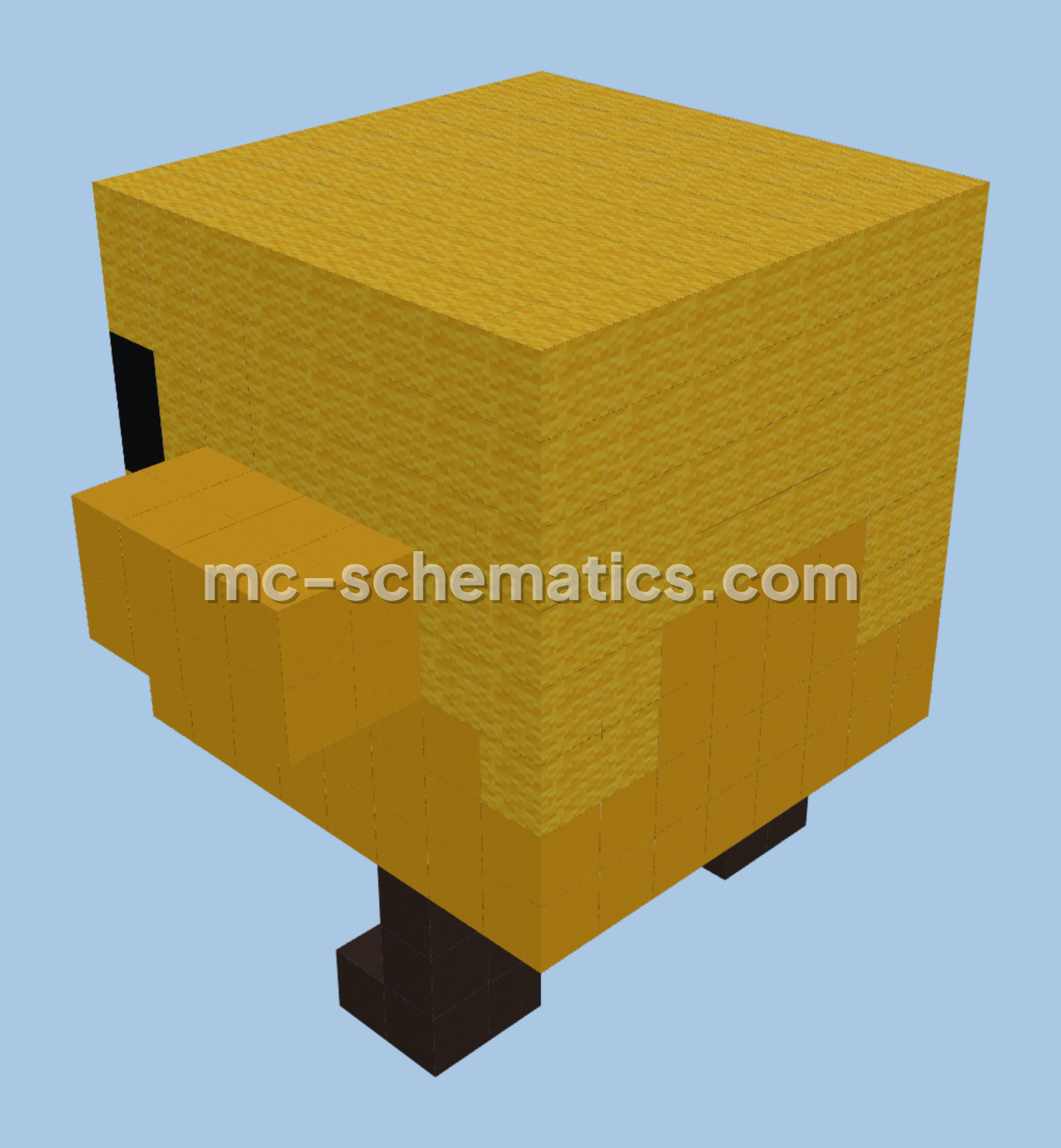 Killer Chicken Farm Minecraft schematic preview