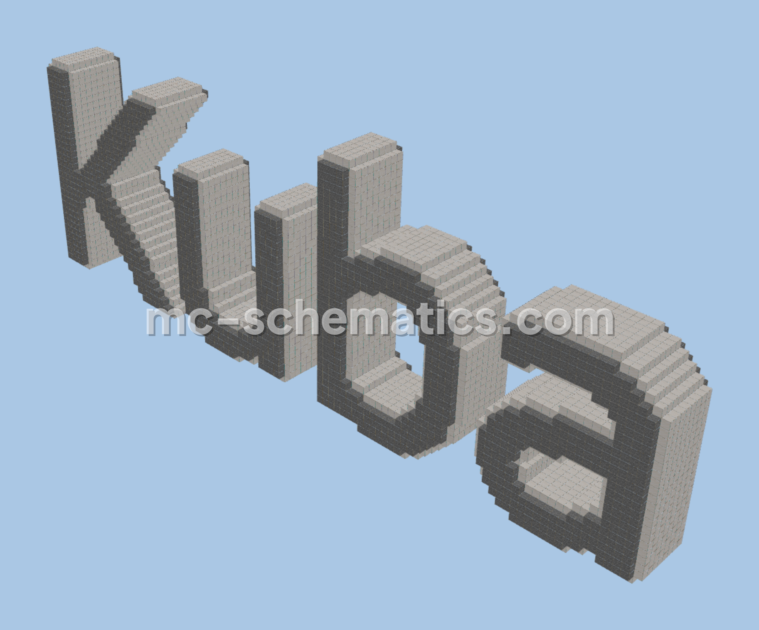 Kuba Structure Minecraft schematic preview