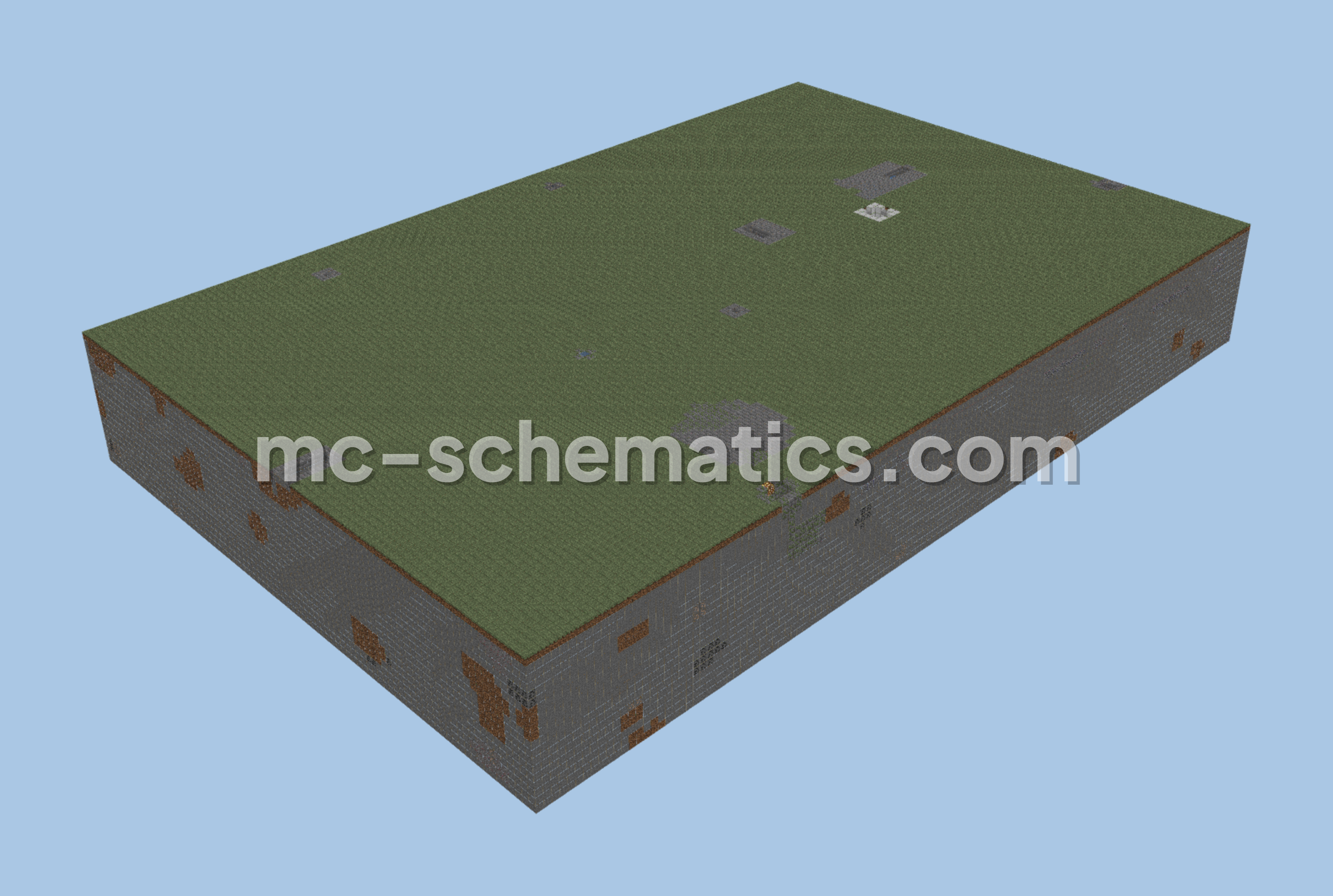 Left 4 Dead Sewers Adventure Dungeon Minecraft schematic preview
