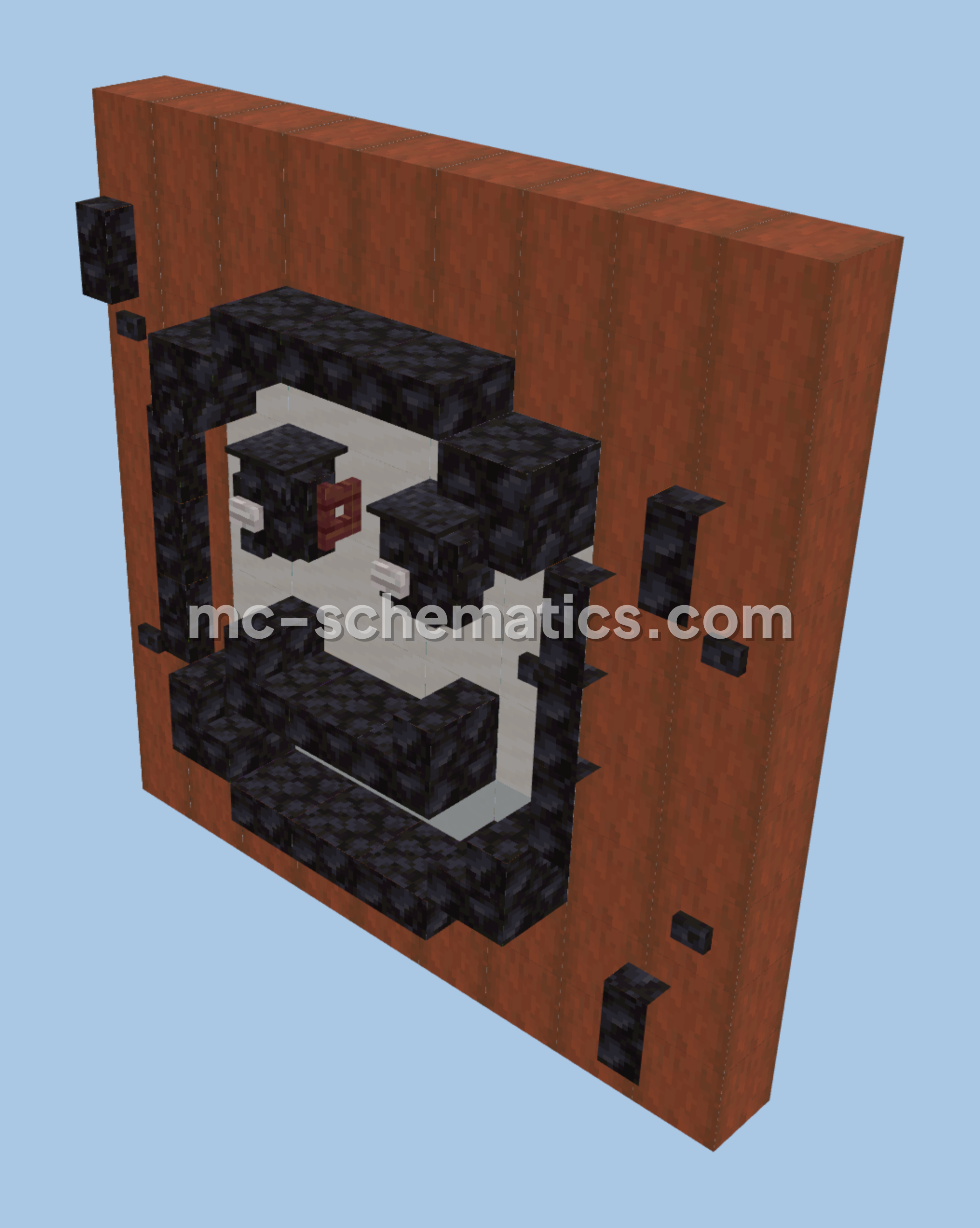 LeonisBuilds Logo Build Minecraft schematic preview