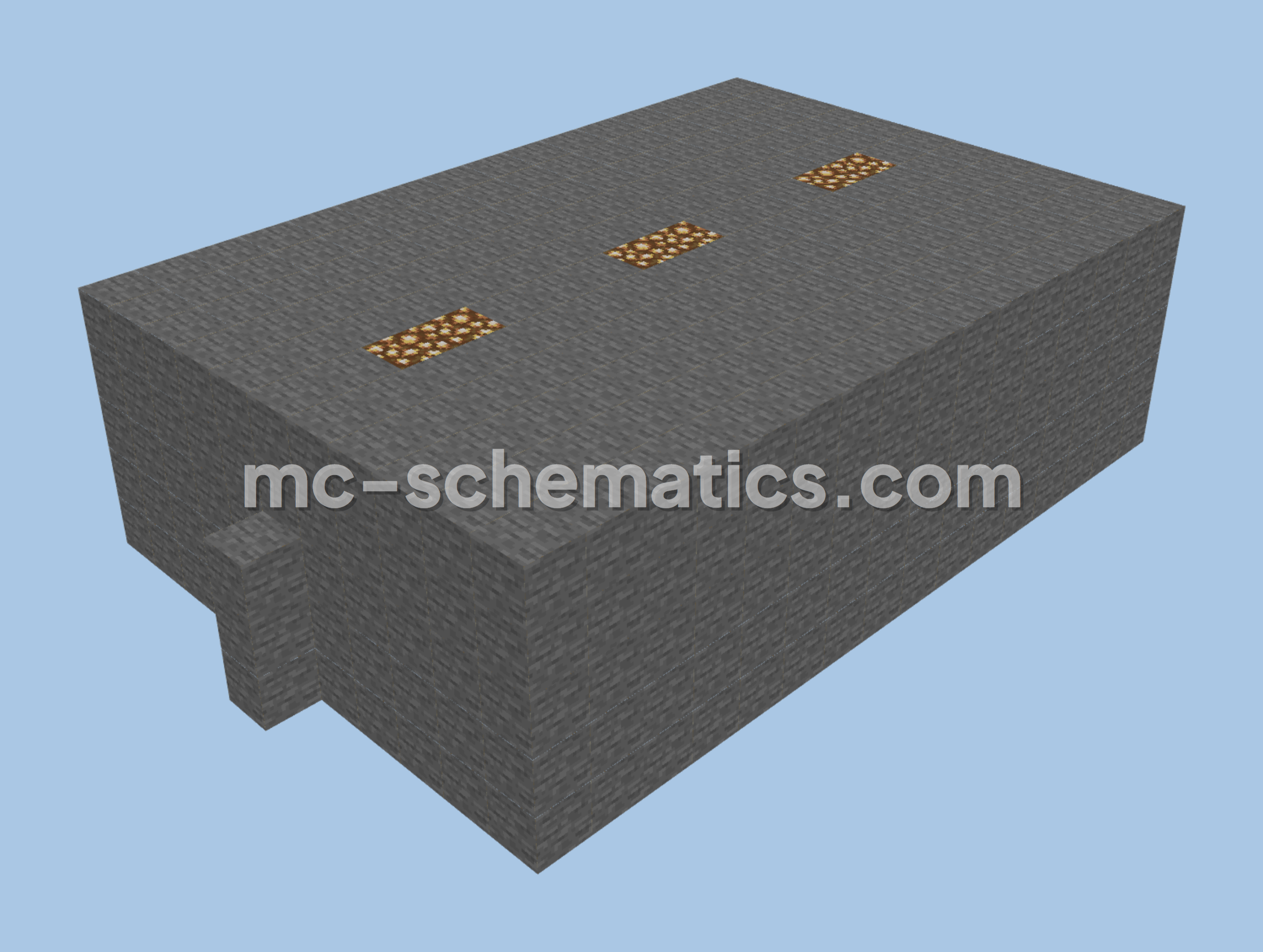 Liminal Spaces Add Structure 128x Minecraft schematic preview