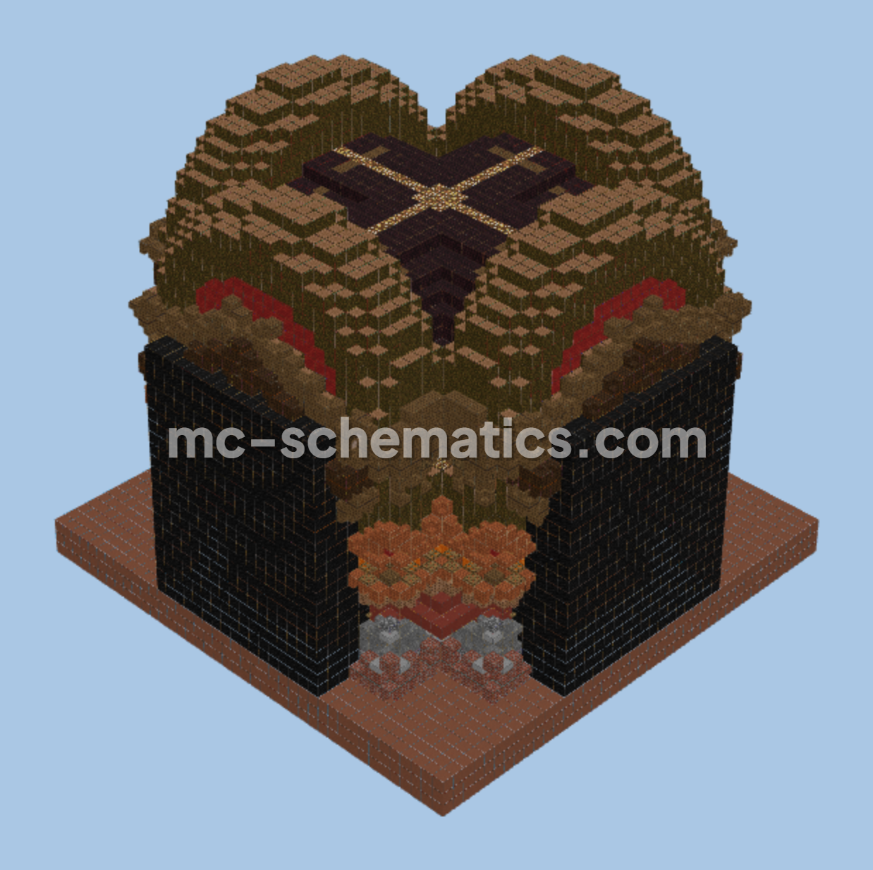 Lobby Waiting Arena Minecraft schematic preview