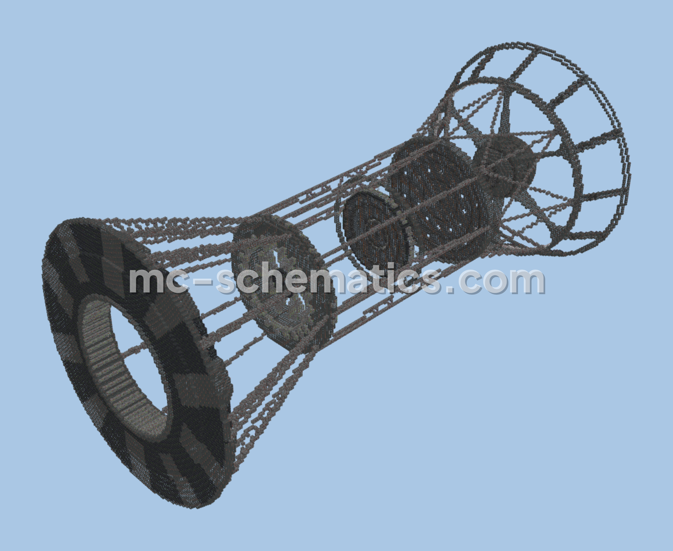 Loki Temporal Loom Structure Minecraft schematic preview