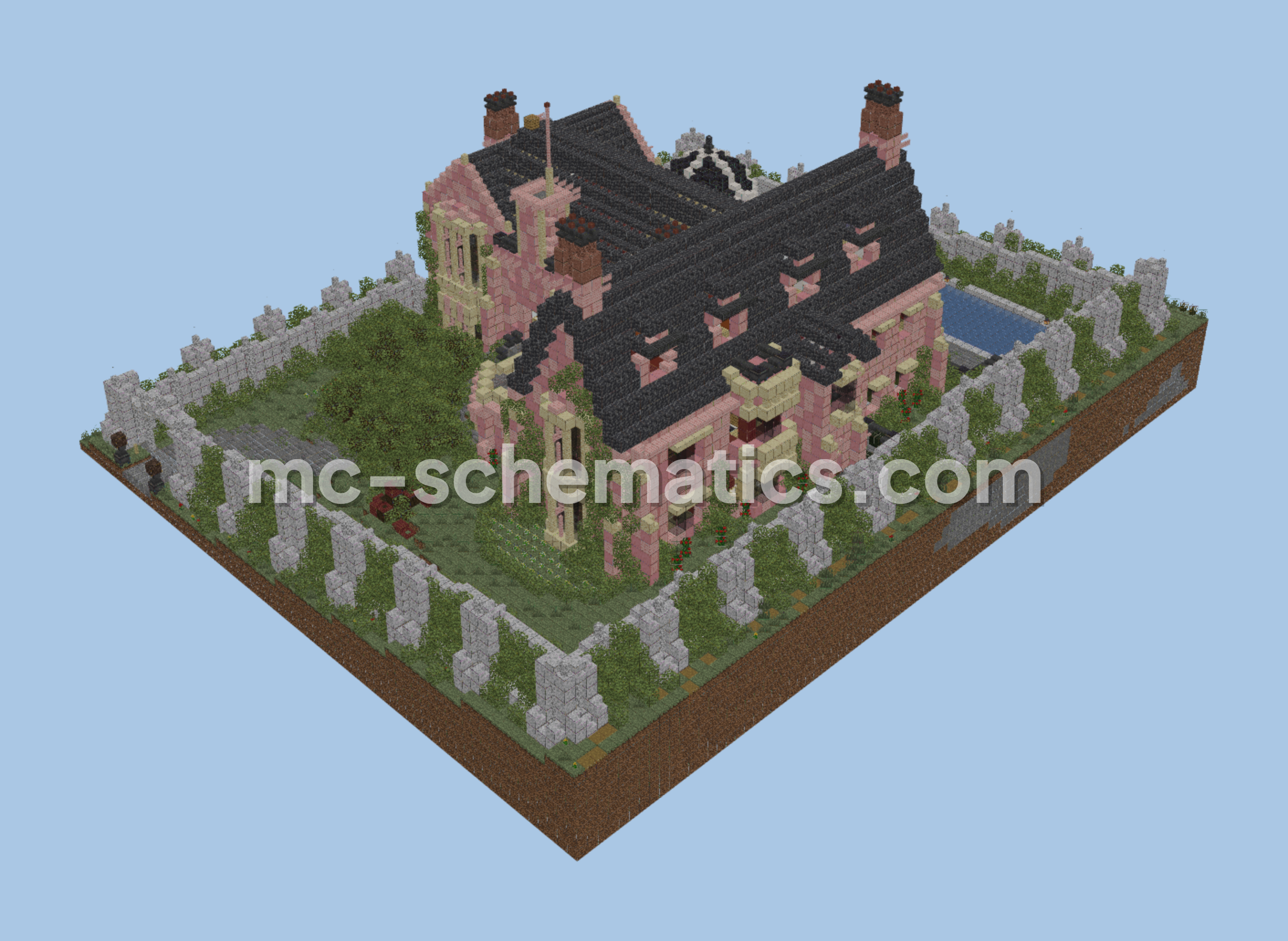Luxury Scottish House Minecraft schematic