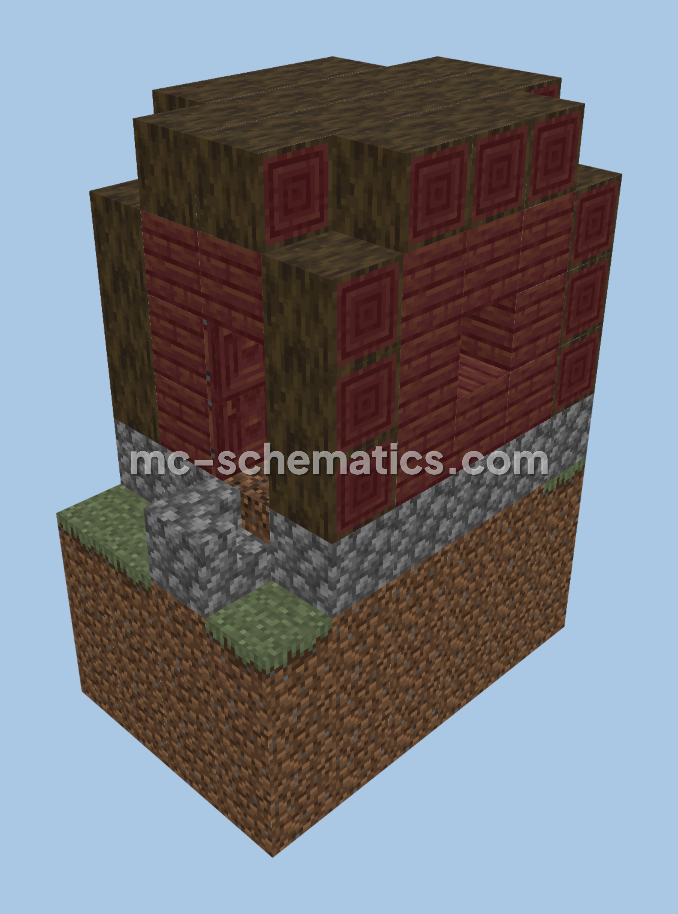 Luxury Studio Apartment Minecraft schematic preview
