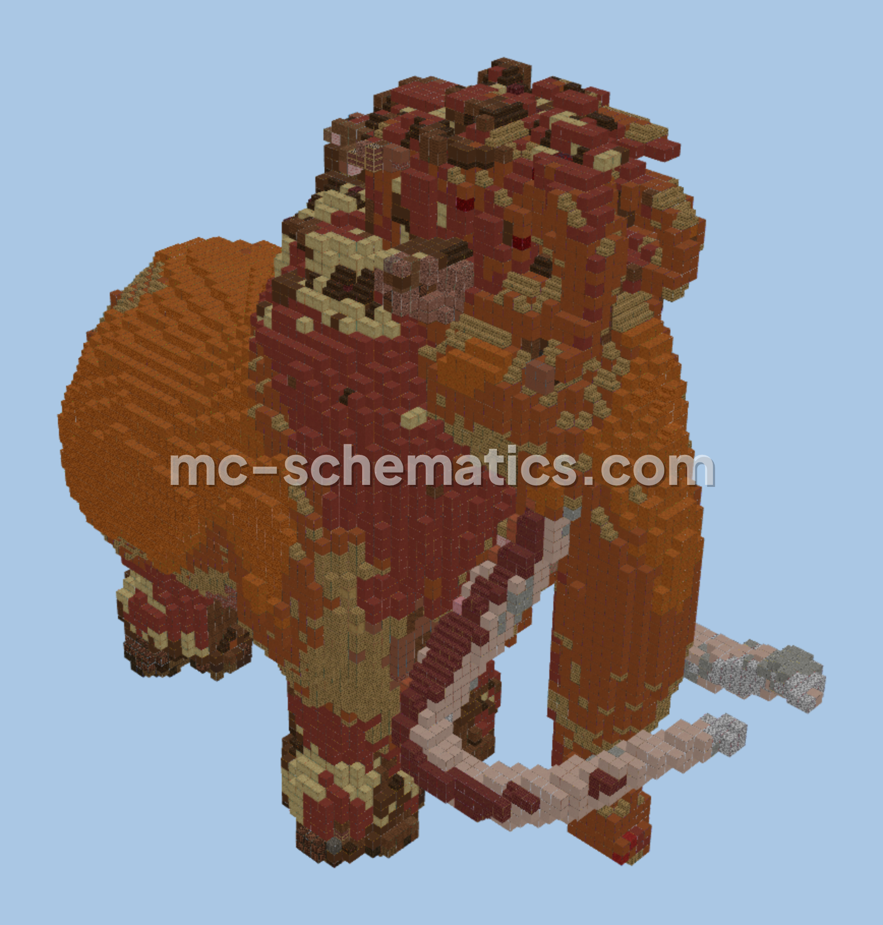 Manny Minecraft Build Minecraft schematic preview