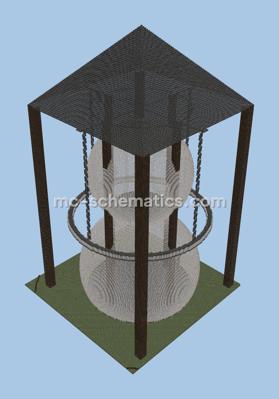Massive Mega Base Design Minecraft schematic