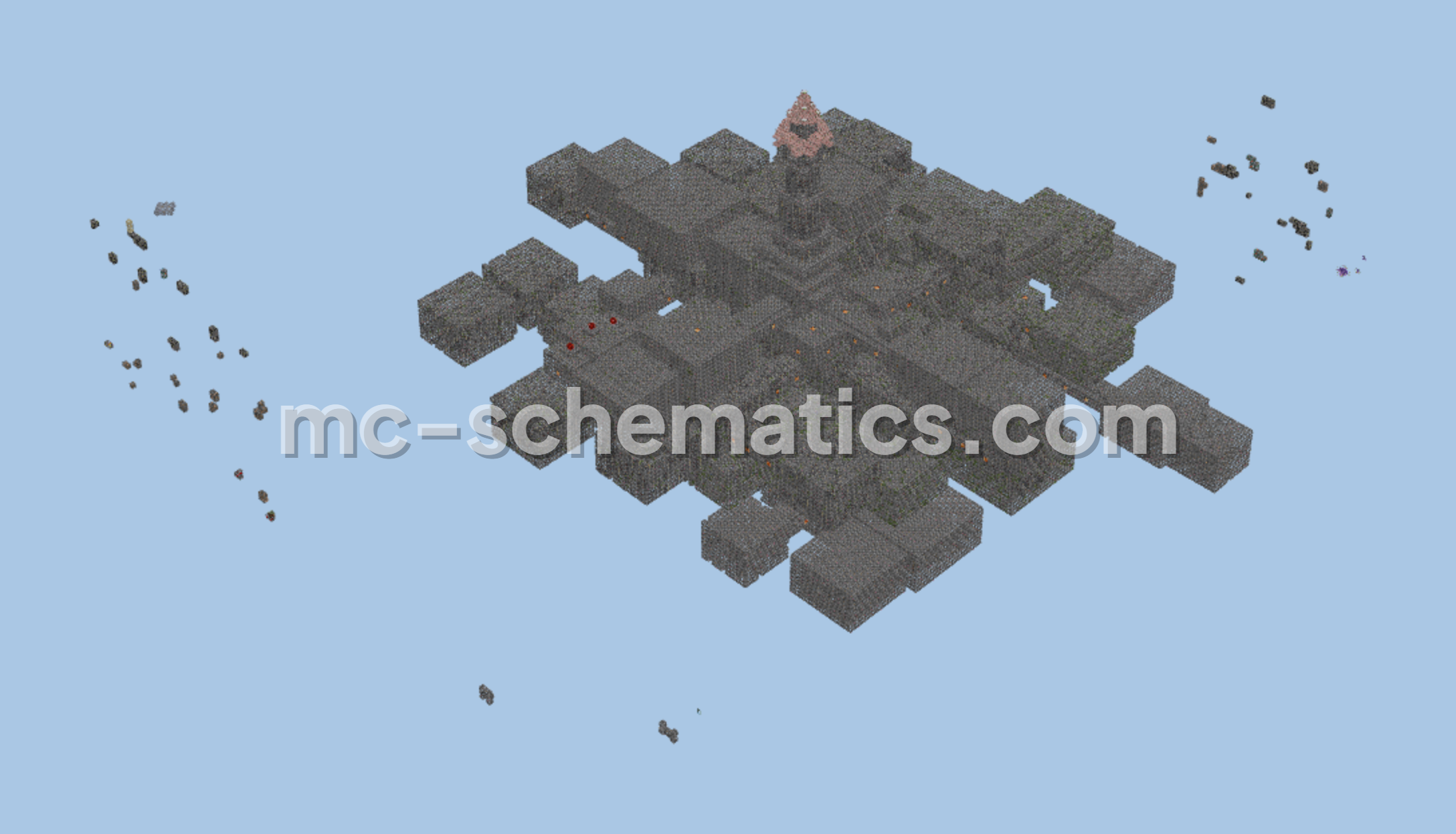 Massive Minecraft Dungeon Structure Minecraft schematic preview