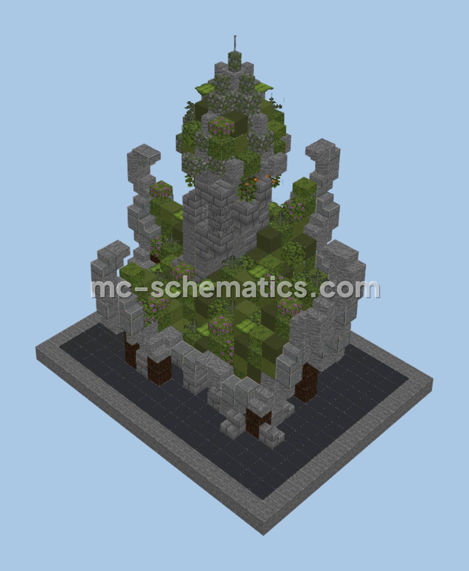 Medieval Fantasy House 3 Minecraft schematic preview