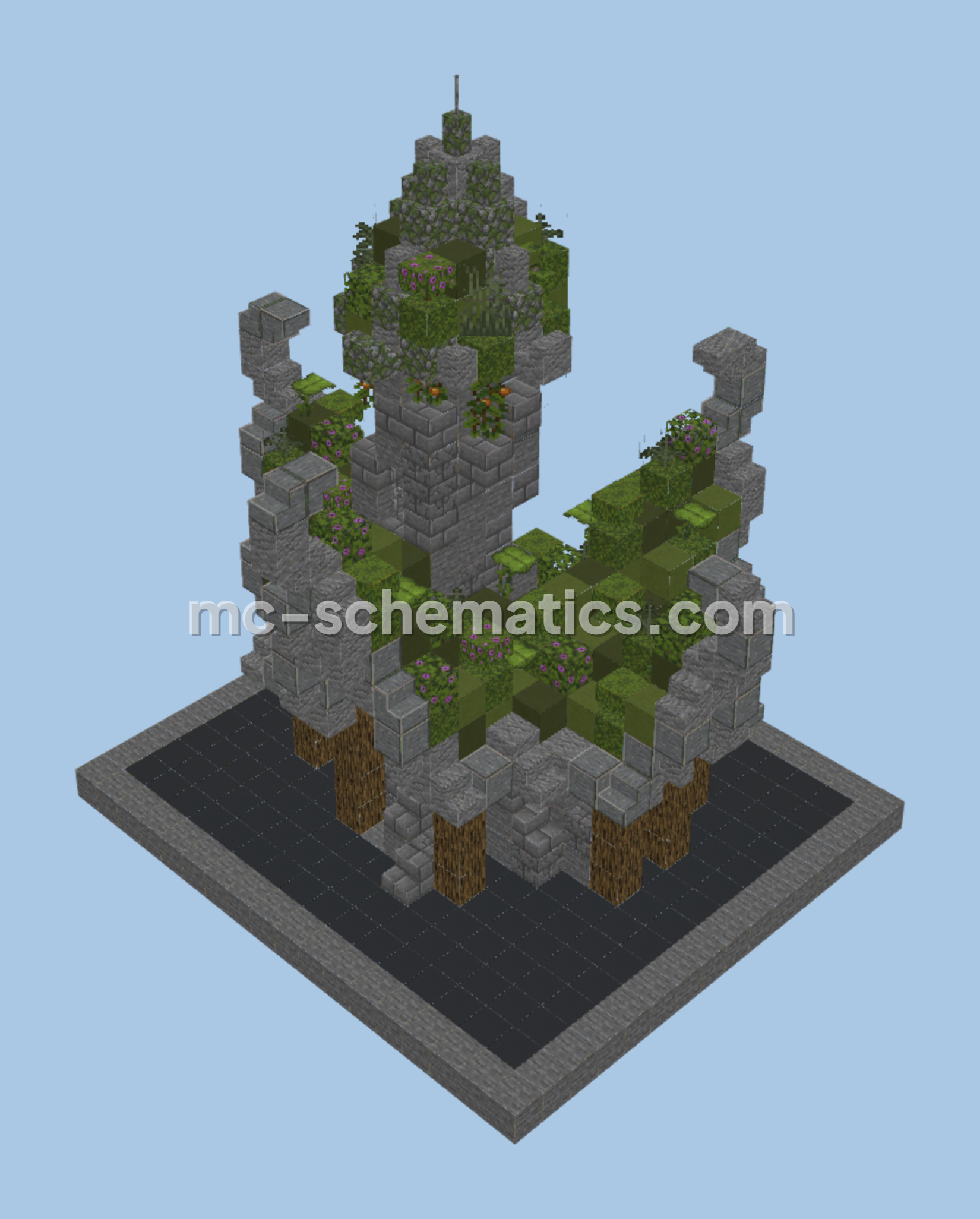 Medieval Fantasy House 4 Design Minecraft schematic preview