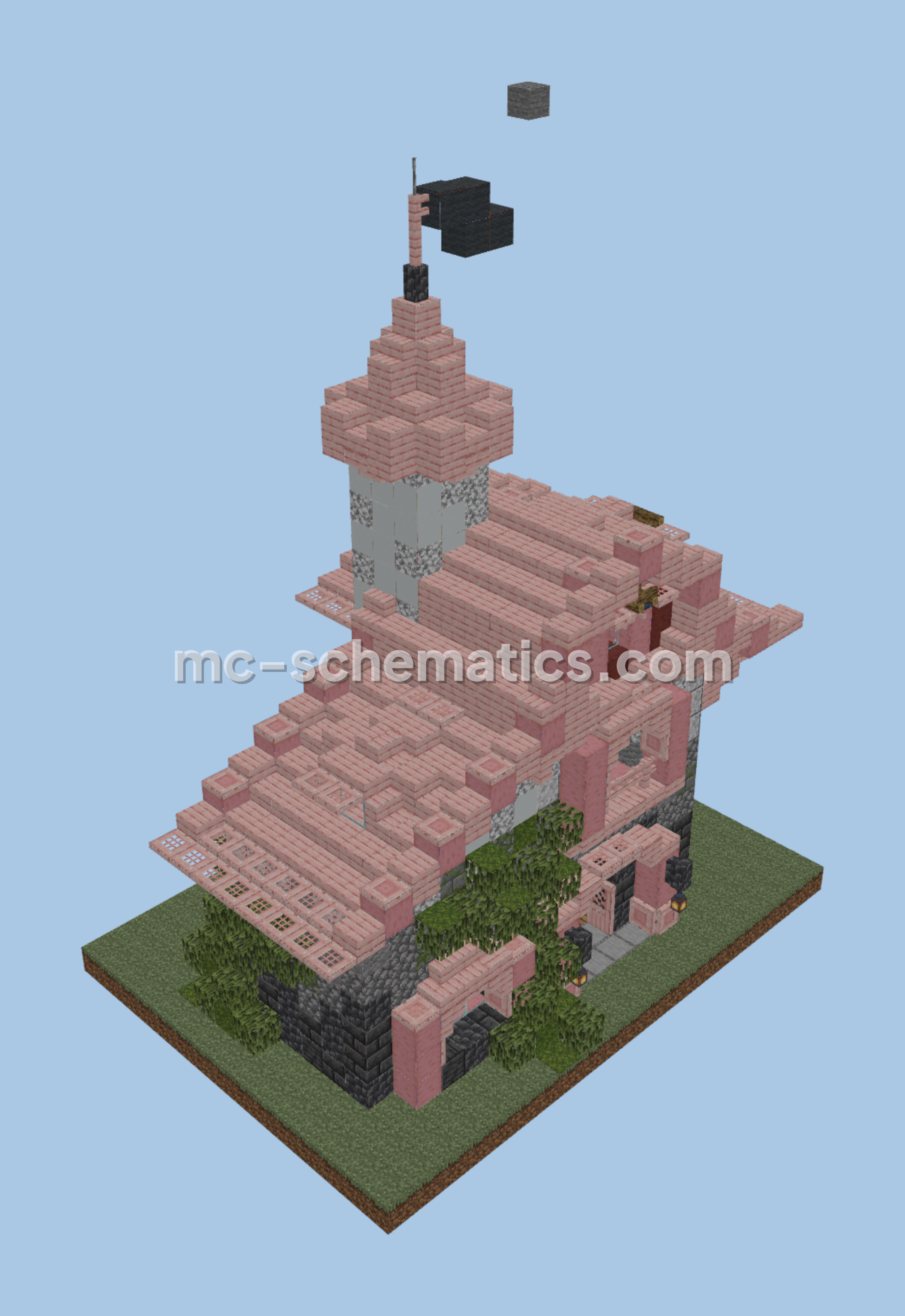 Medieval Home Design Minecraft schematic preview