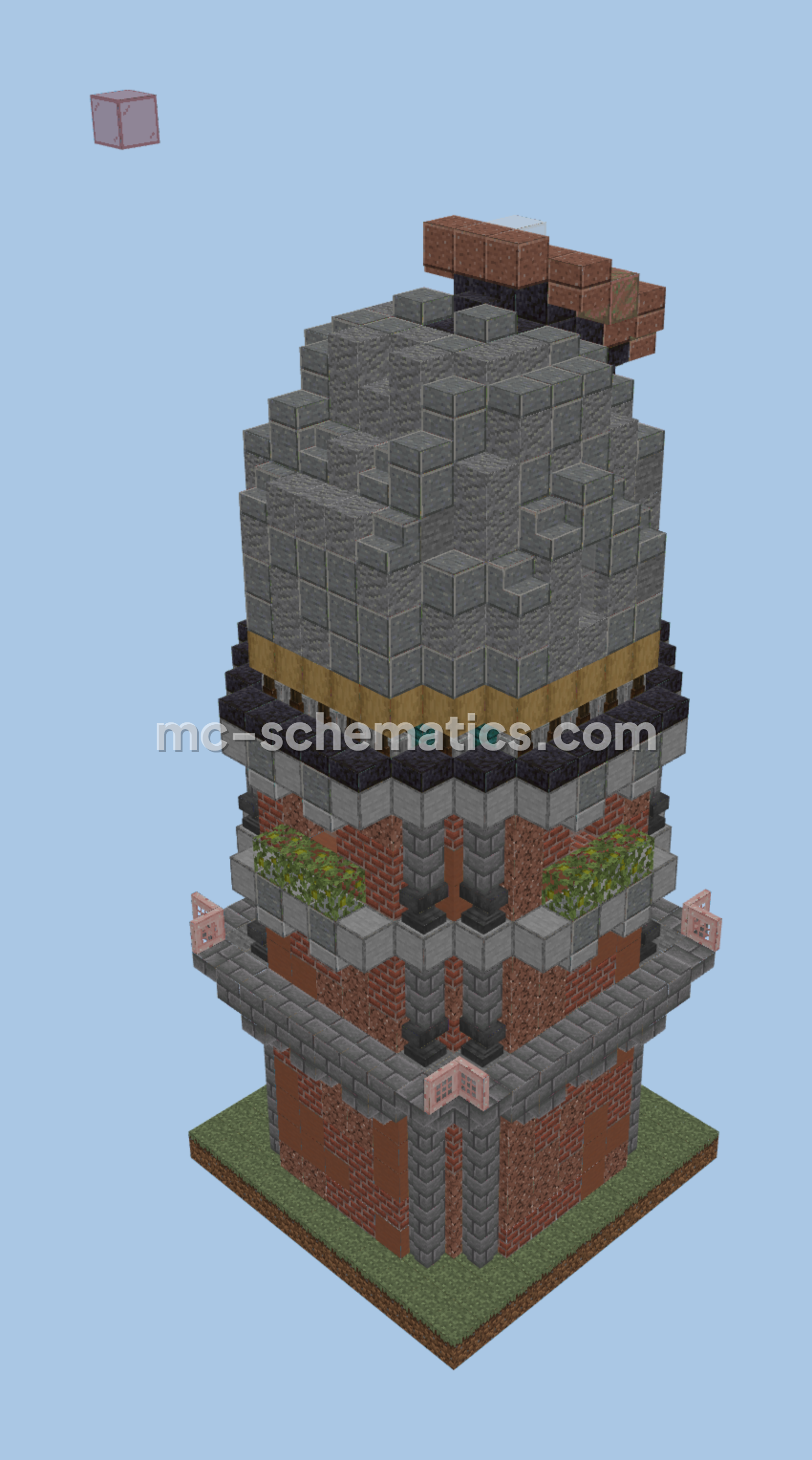 Medieval Observatory Minecraft schematic preview