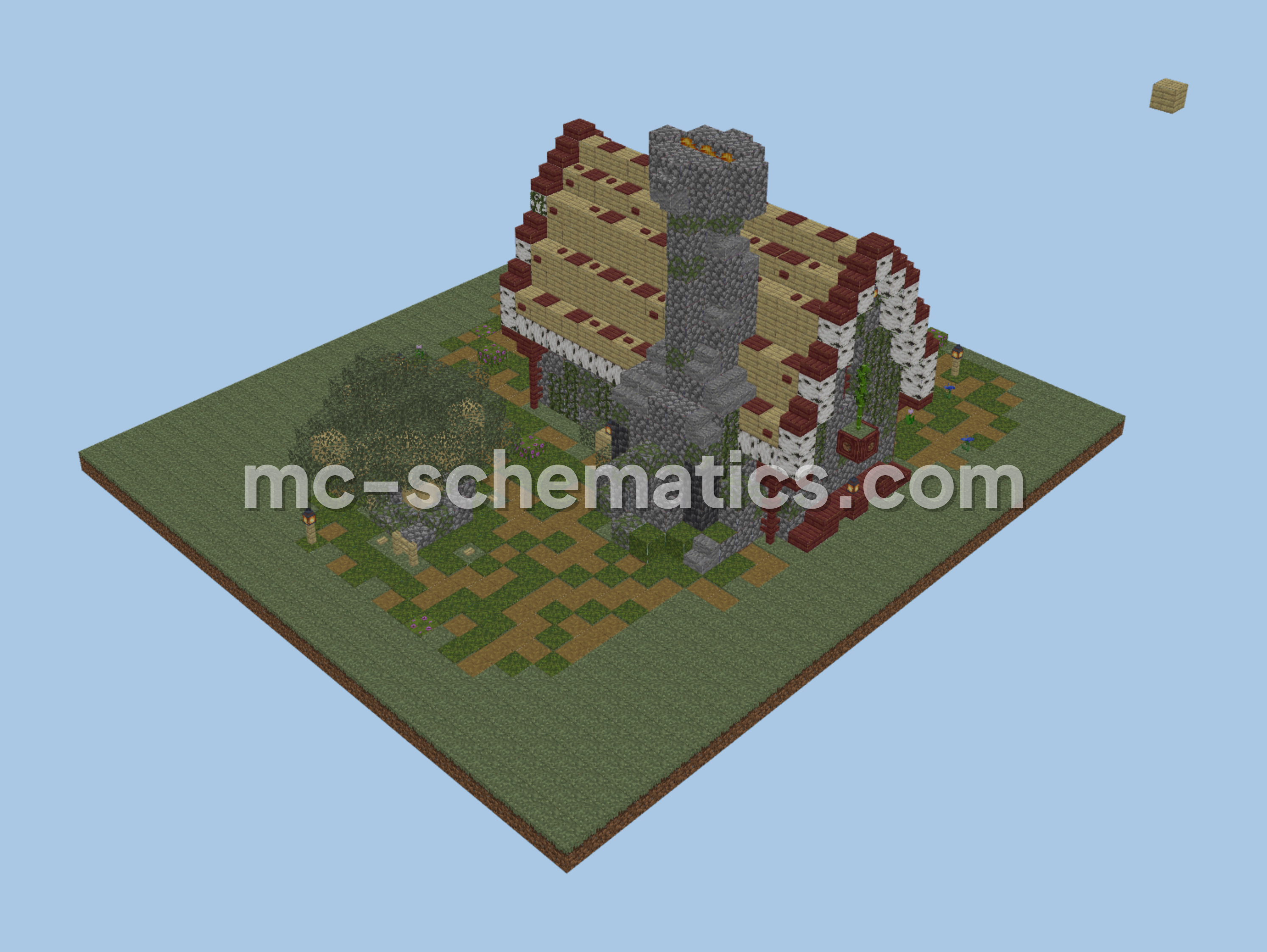 Medieval Starter Home Minecraft schematic preview