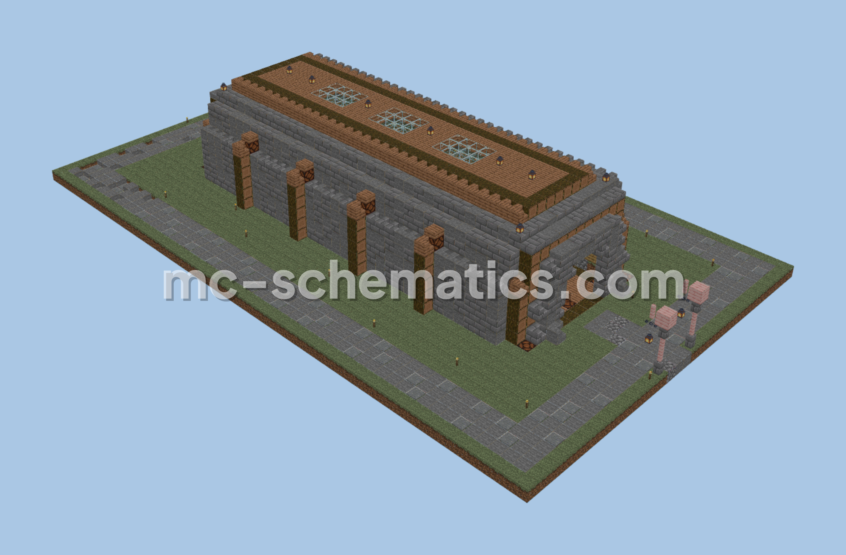 Medieval Storage Tower Minecraft schematic