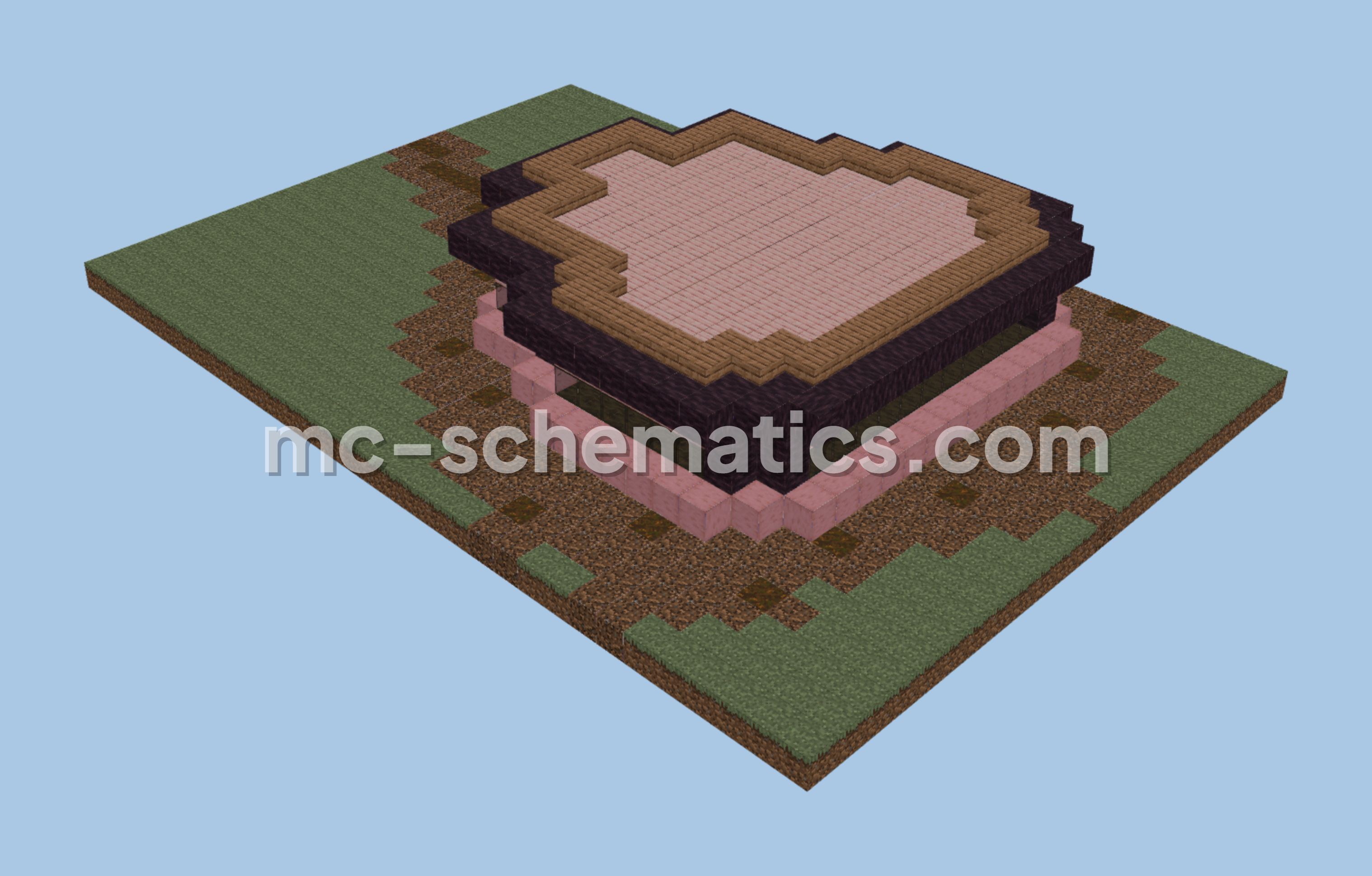 Medieval Tavern House Minecraft schematic preview