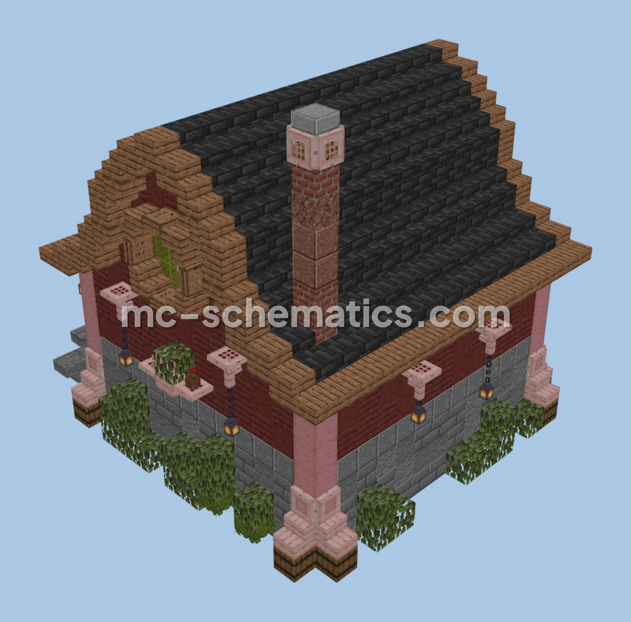 Medieval Villager Breeder Minecraft schematic preview