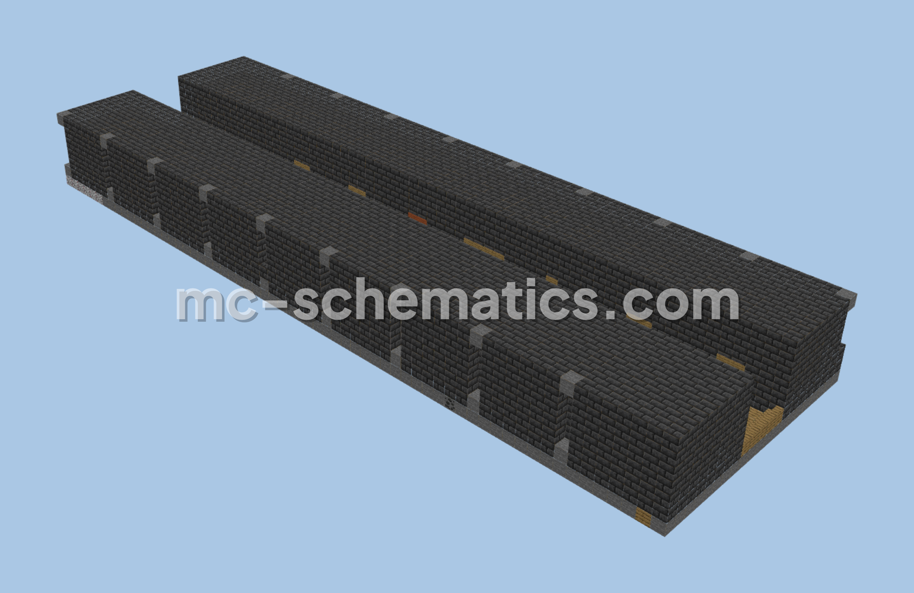 Memory SMP Vault Storage Minecraft schematic preview