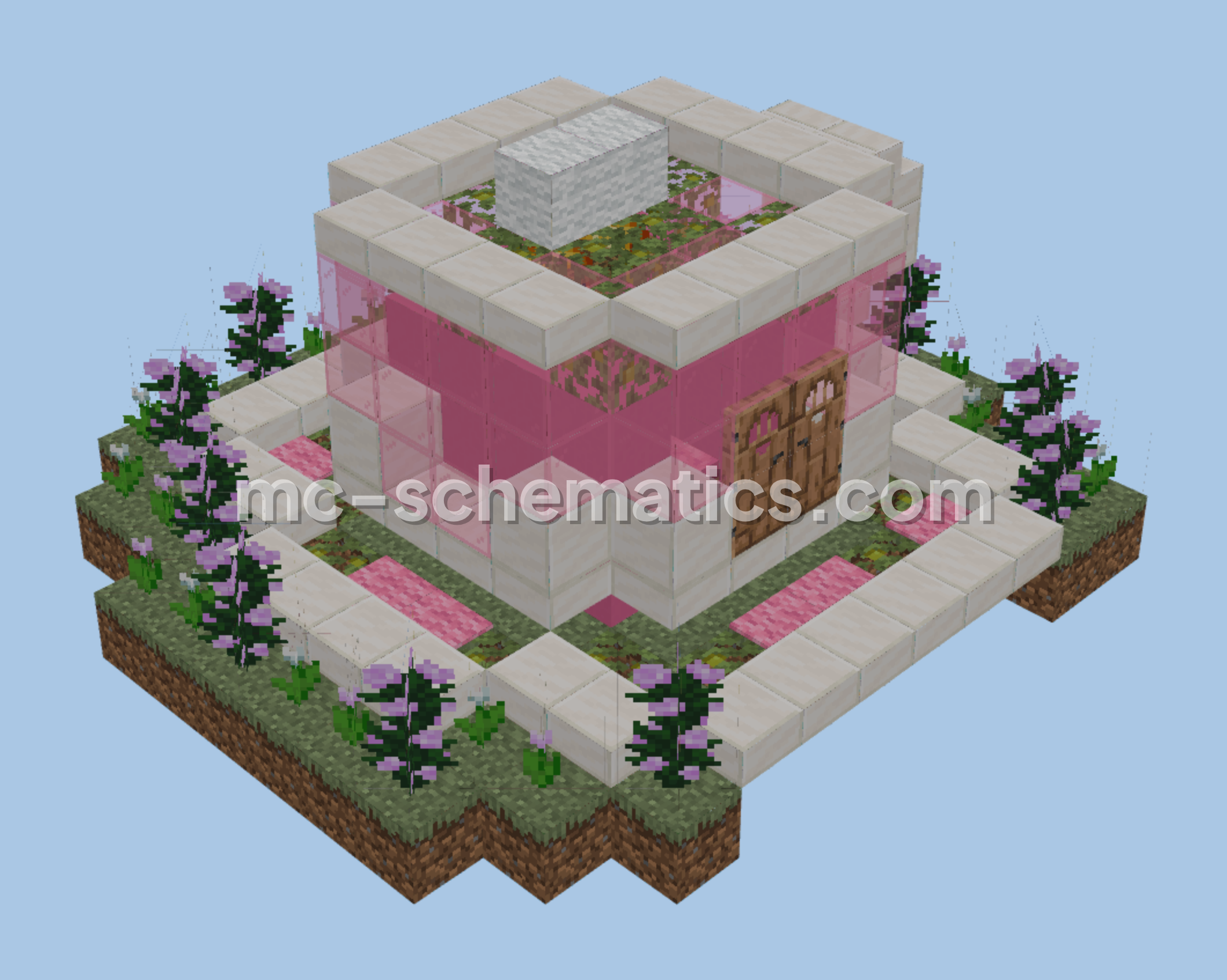 Mini Teacup House Minecraft Build Minecraft schematic preview