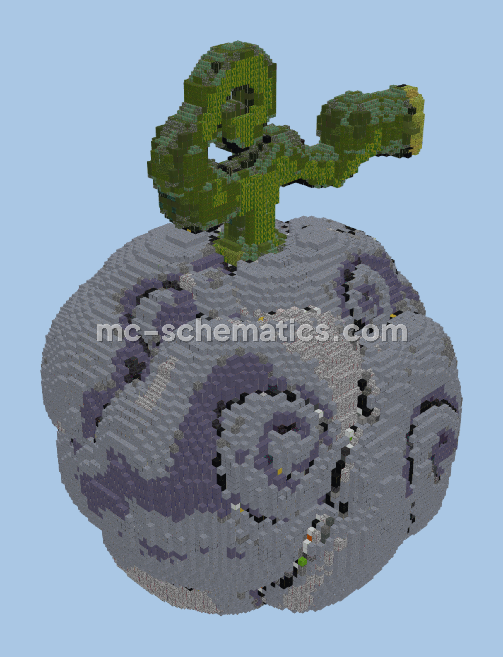 Moku Moku No Mi Fruit Build Minecraft schematic preview