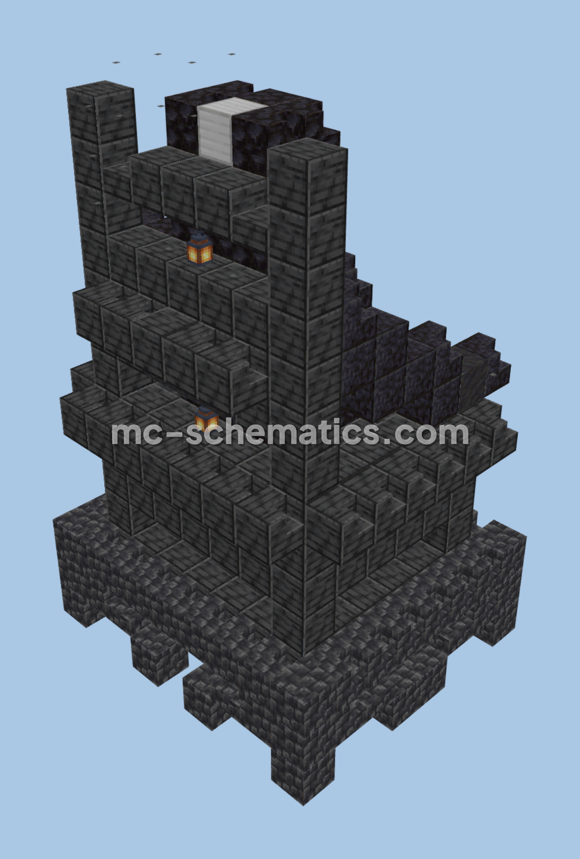 Monumental Death Row Statue Minecraft schematic preview