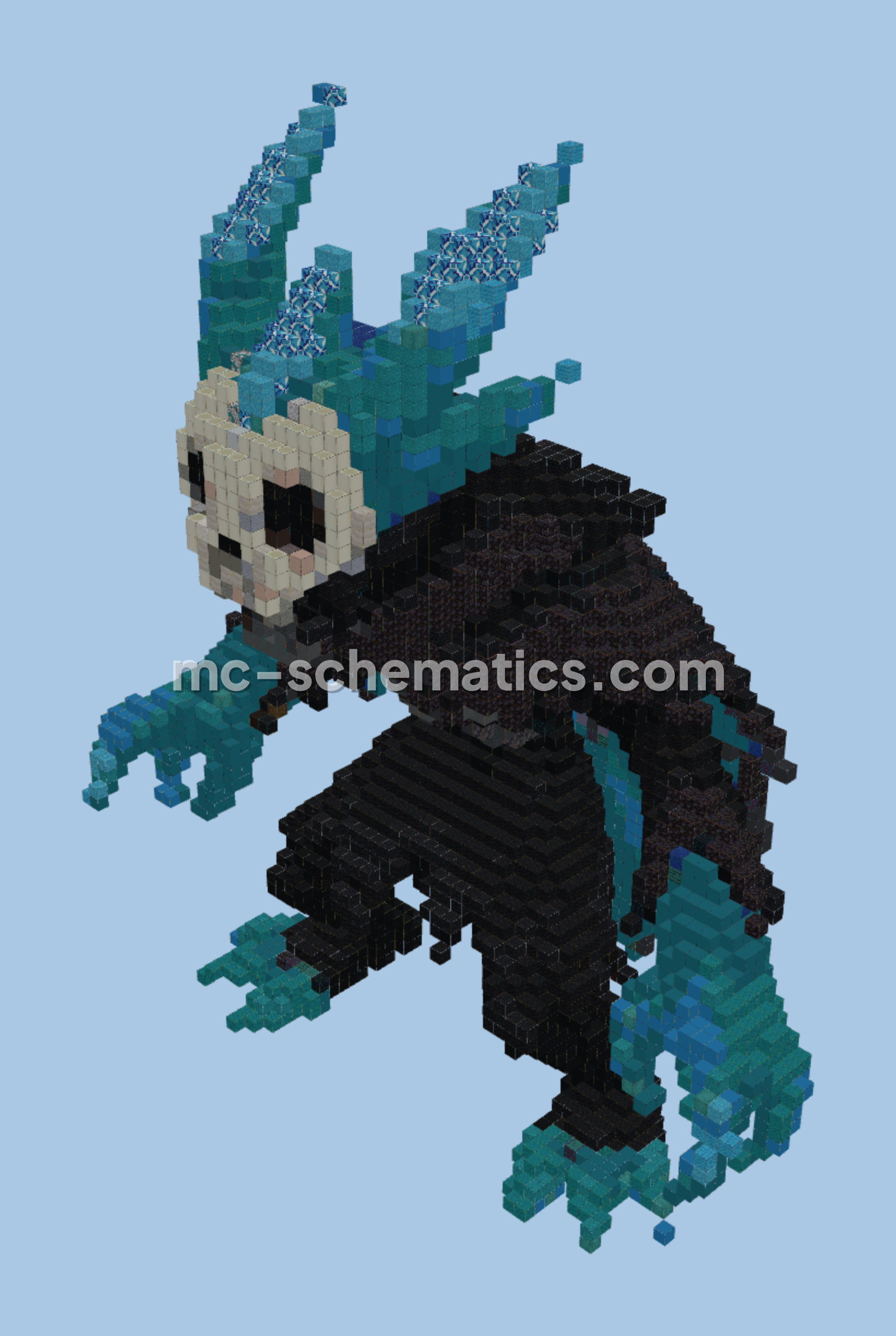 Mystic Wanderer Fantasy Structure Minecraft schematic preview