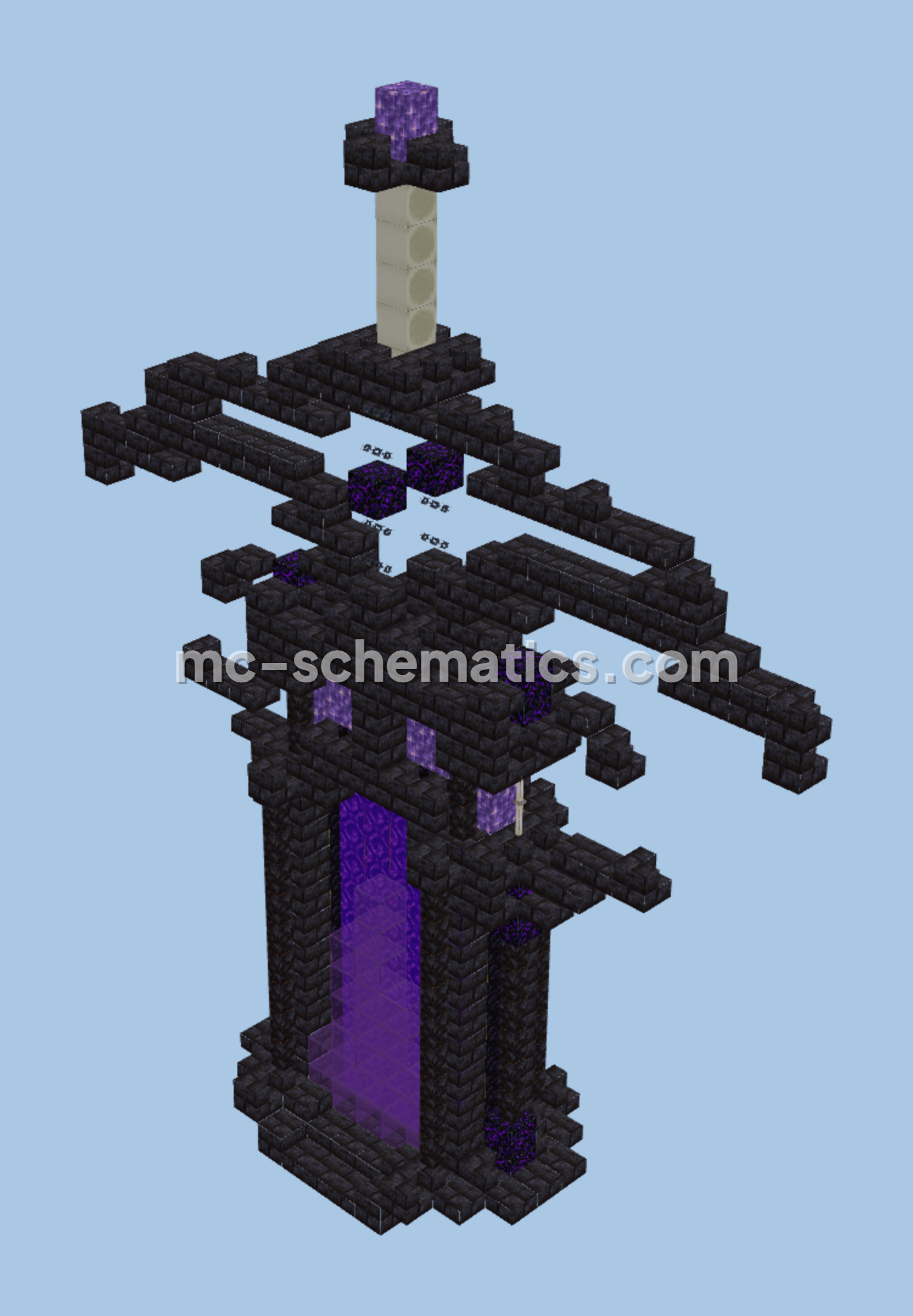Mythic Sword Structure Minecraft schematic preview