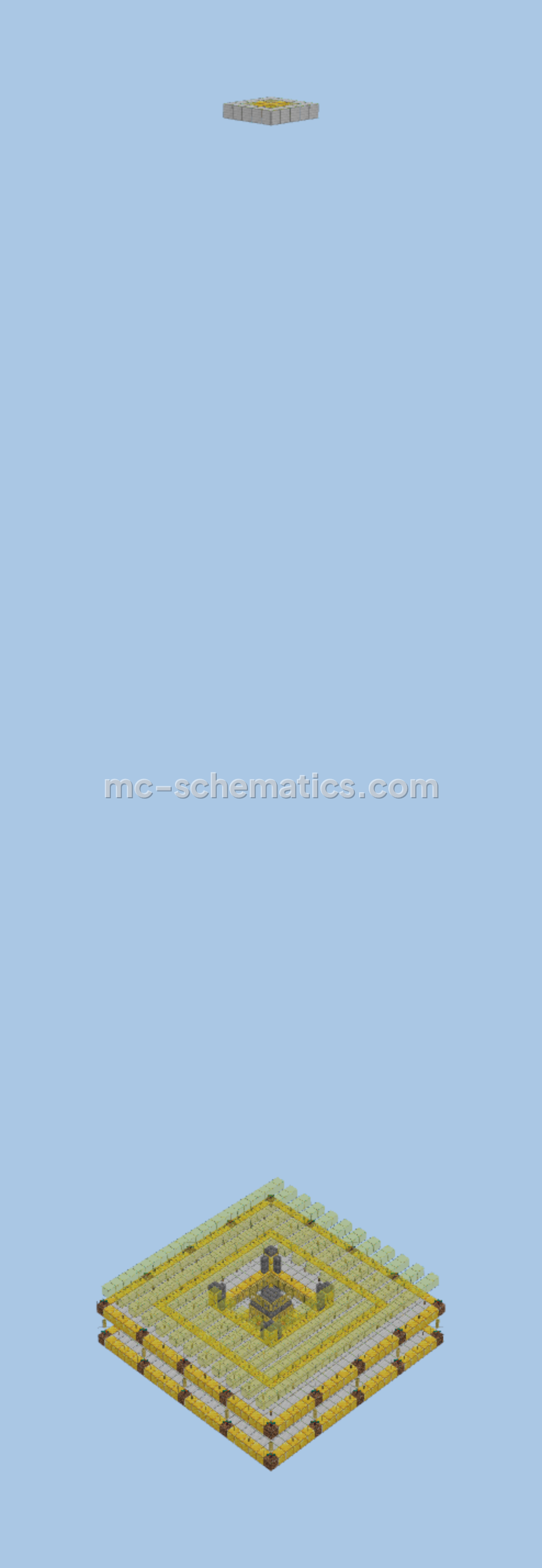 Nether Hoglin Farm For Pork And Leather Minecraft schematic preview