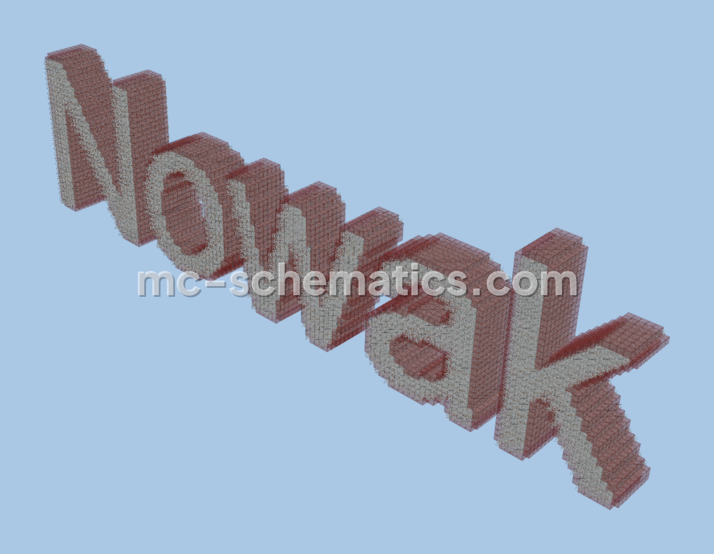Nowak Structure Minecraft schematic preview